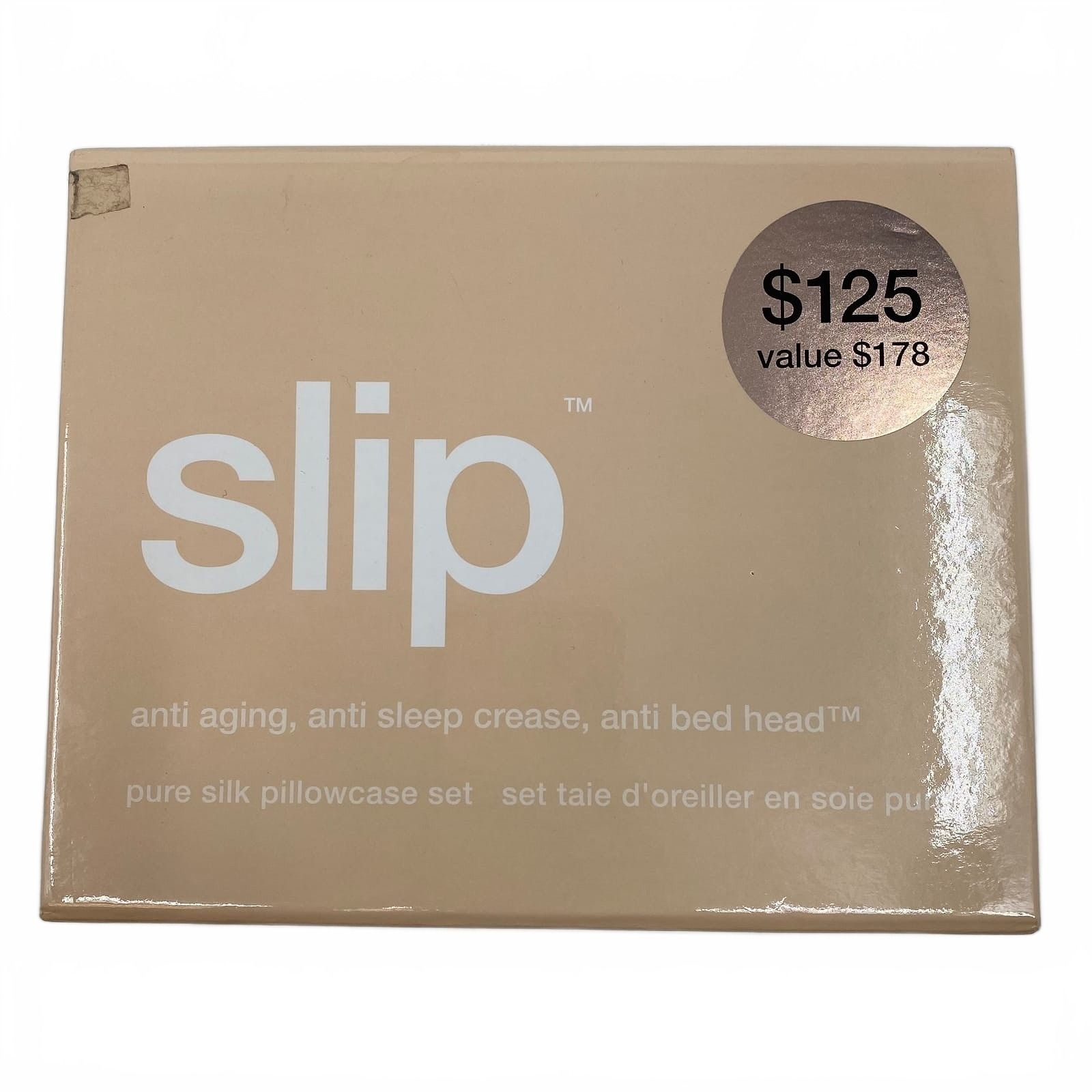 Slip Tan Pillowcase Set Home