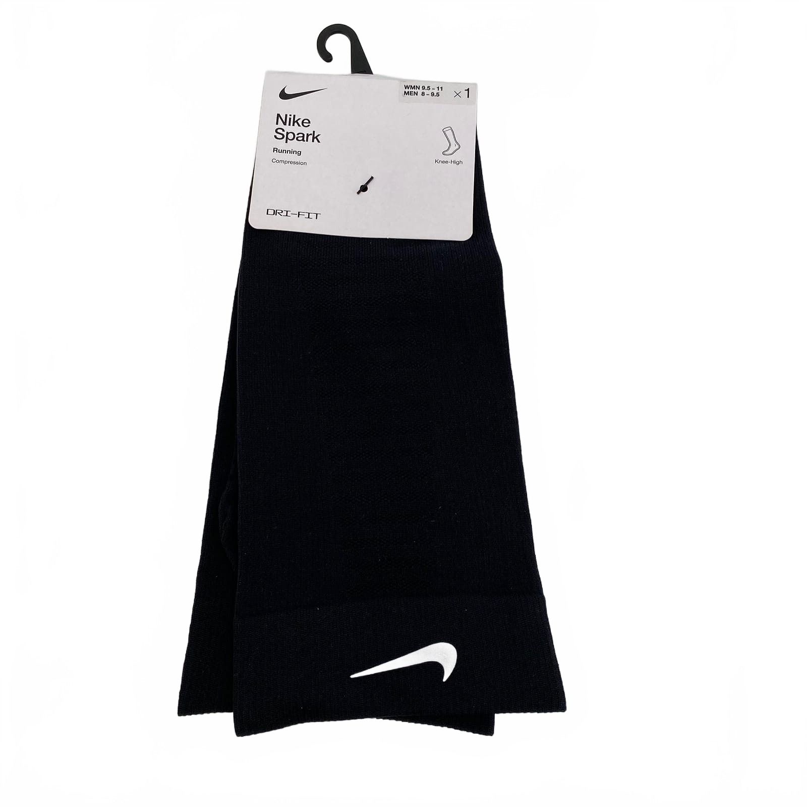 Nike Black Spark Compression Running Socks| W:9.5-11