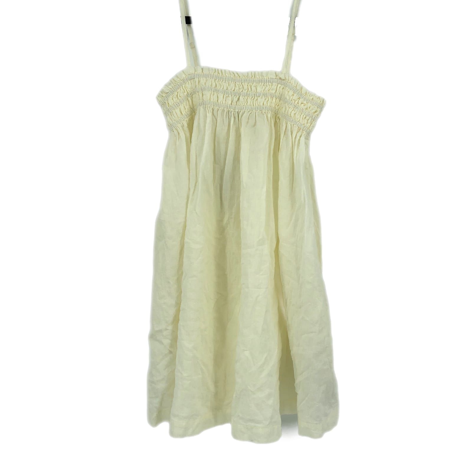 Urban Outfitters Yellow Sleeveless Square Neck Tank