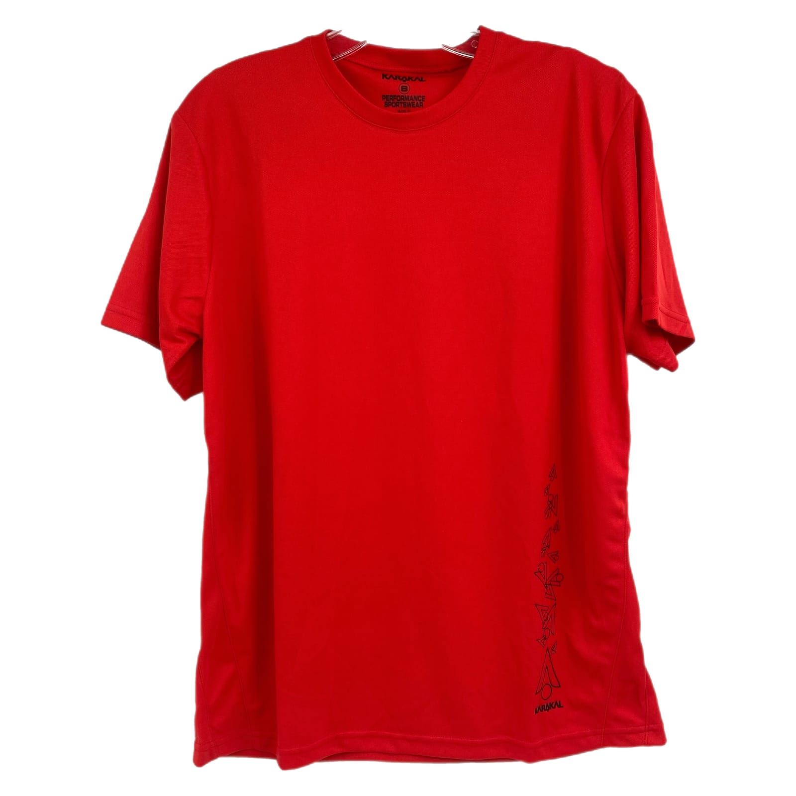 Karakal Red Athletic Short Sleeve Tee
