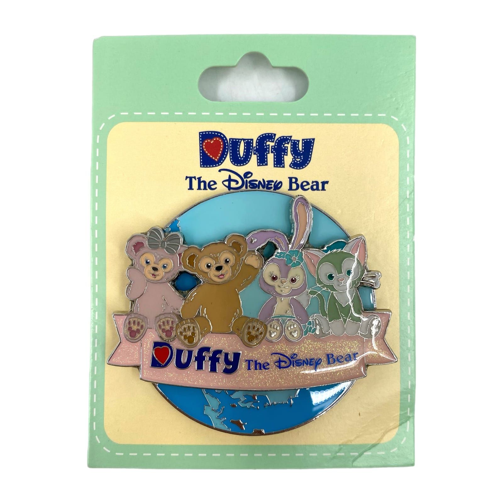 Disney Shanghai Blue Pink 2018 Duffy Collectible Pin.