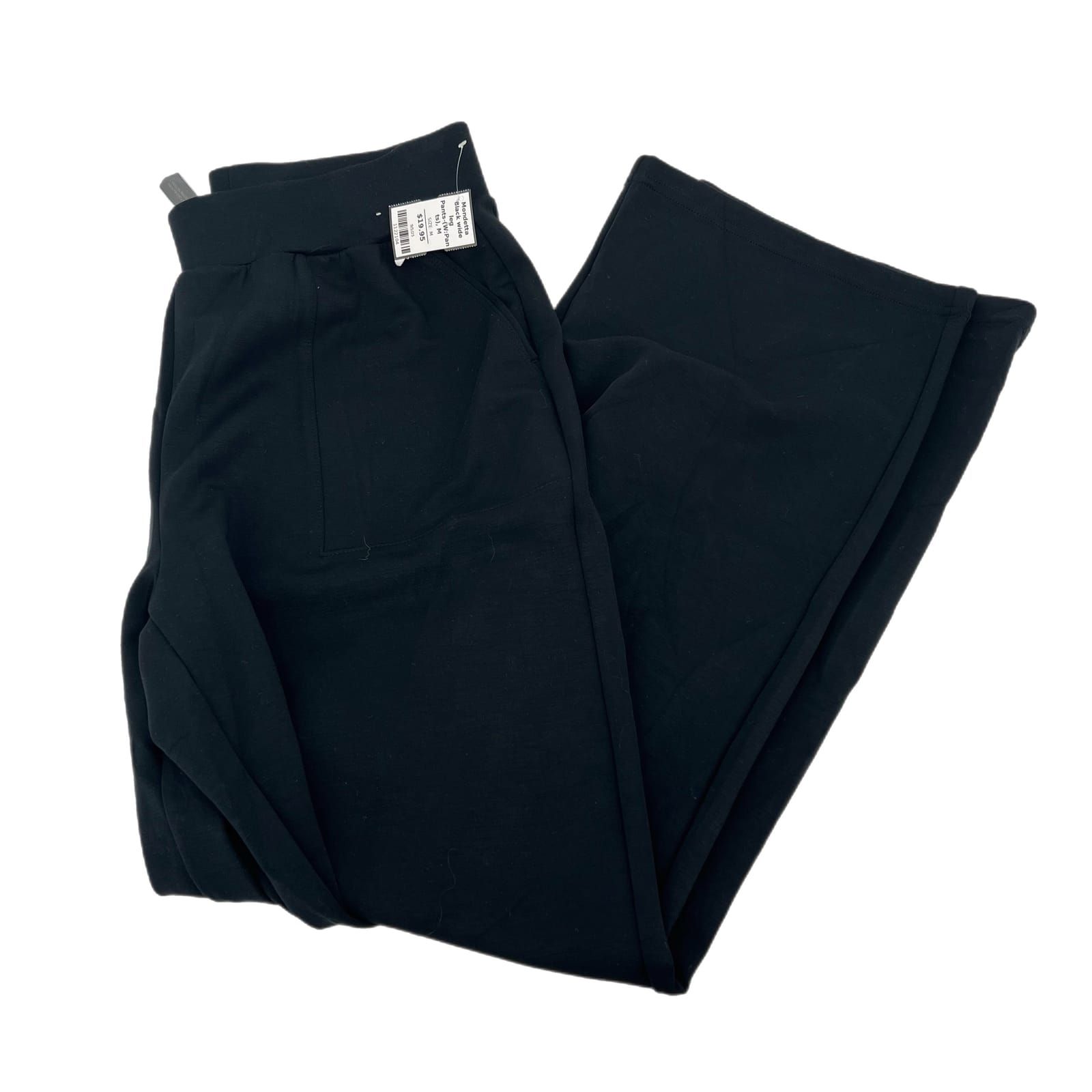 Mondetta Black Wide-Leg Trousers