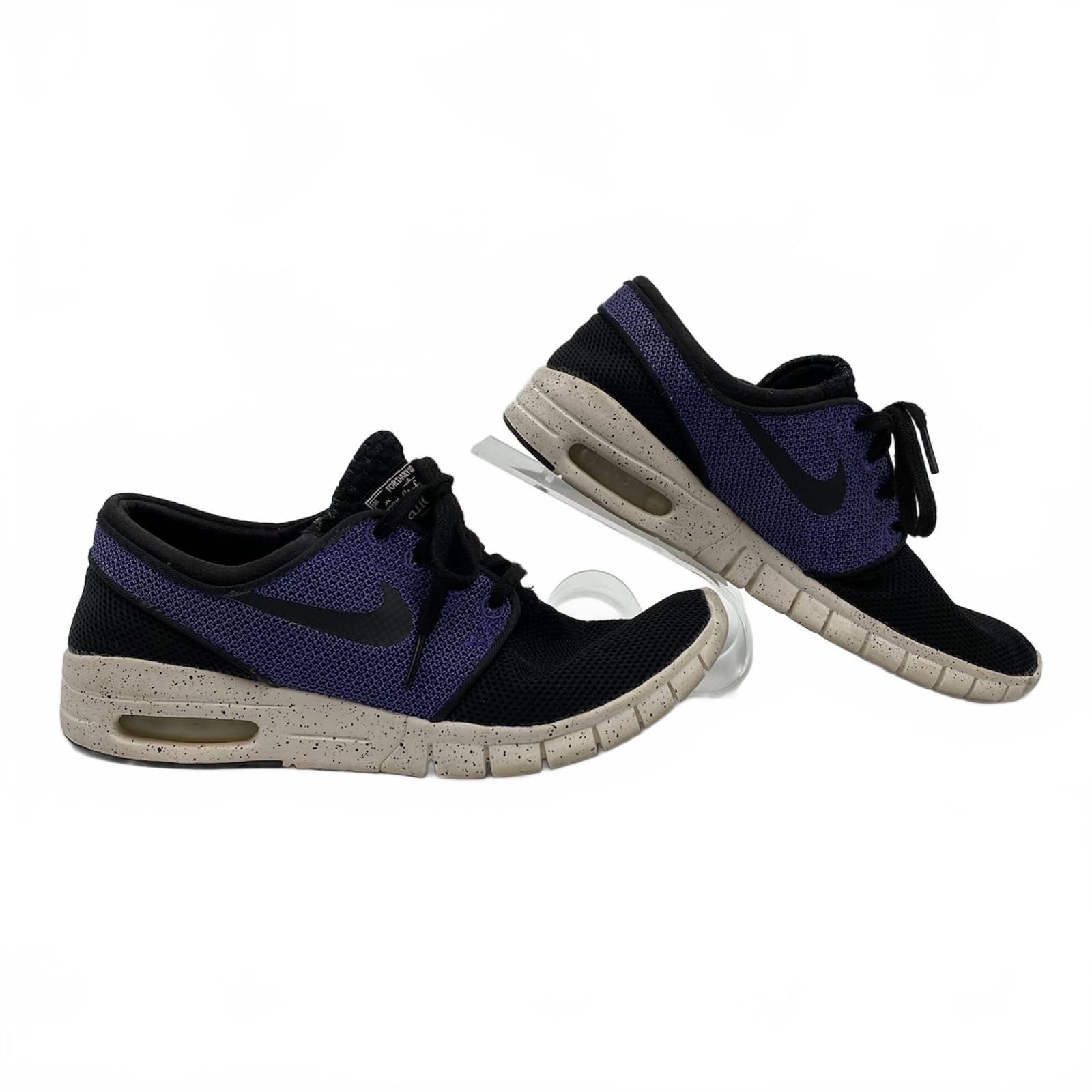 Nike Black Purple SB Stefan Janoski Sneakers
