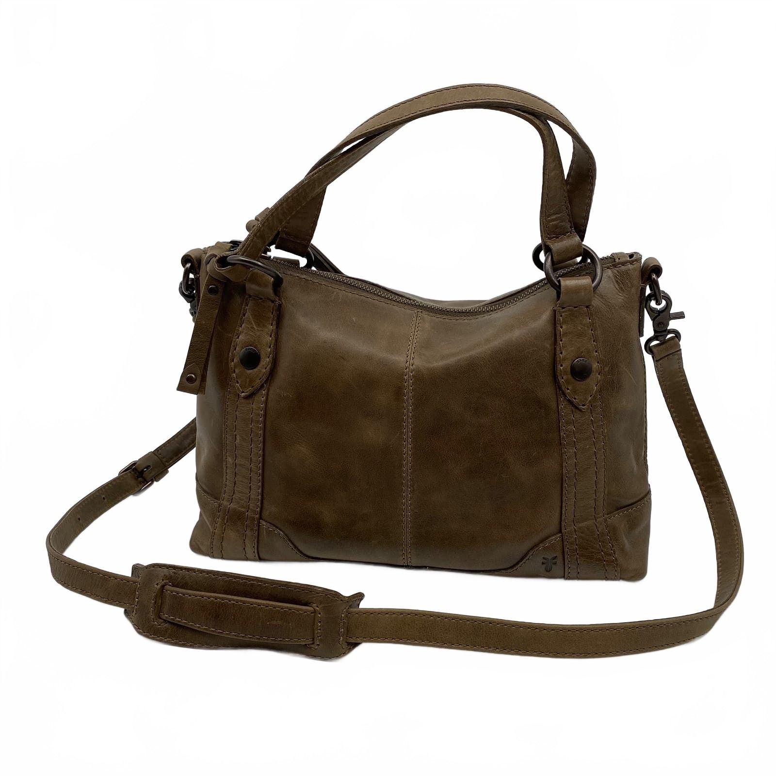 Frye Brown Leather Crossbody Bag