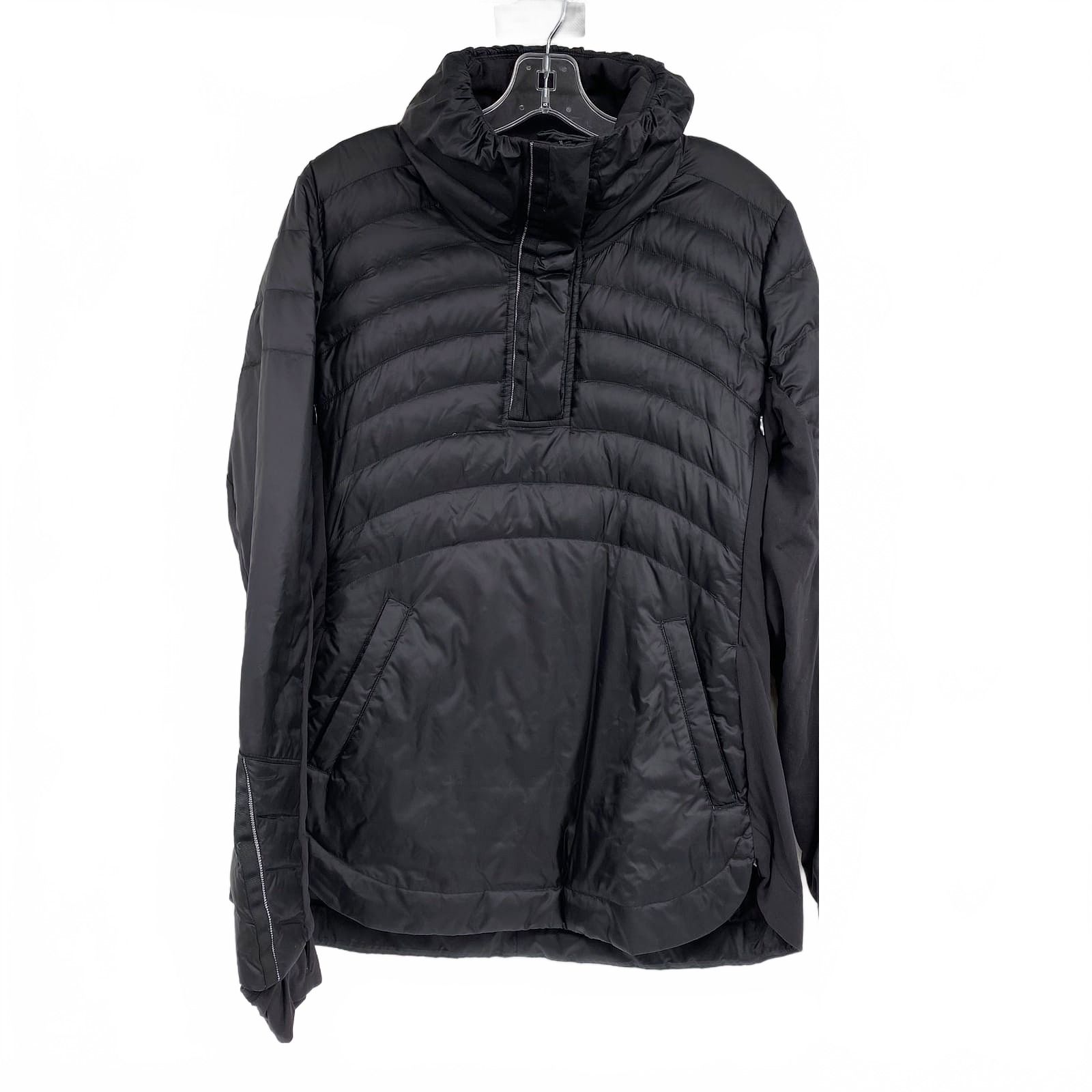 Lululemon Black Puffer Jacket Down filled