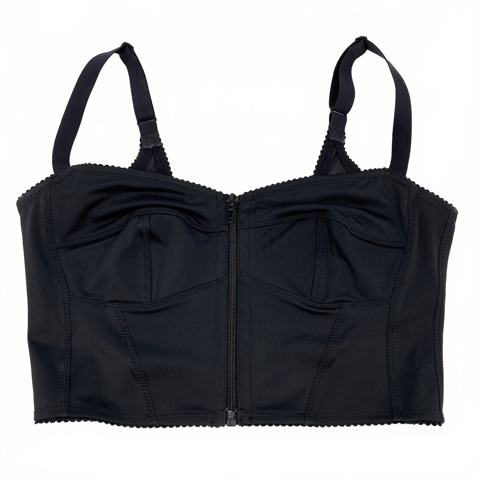 SKIMS Black Bra Bustier