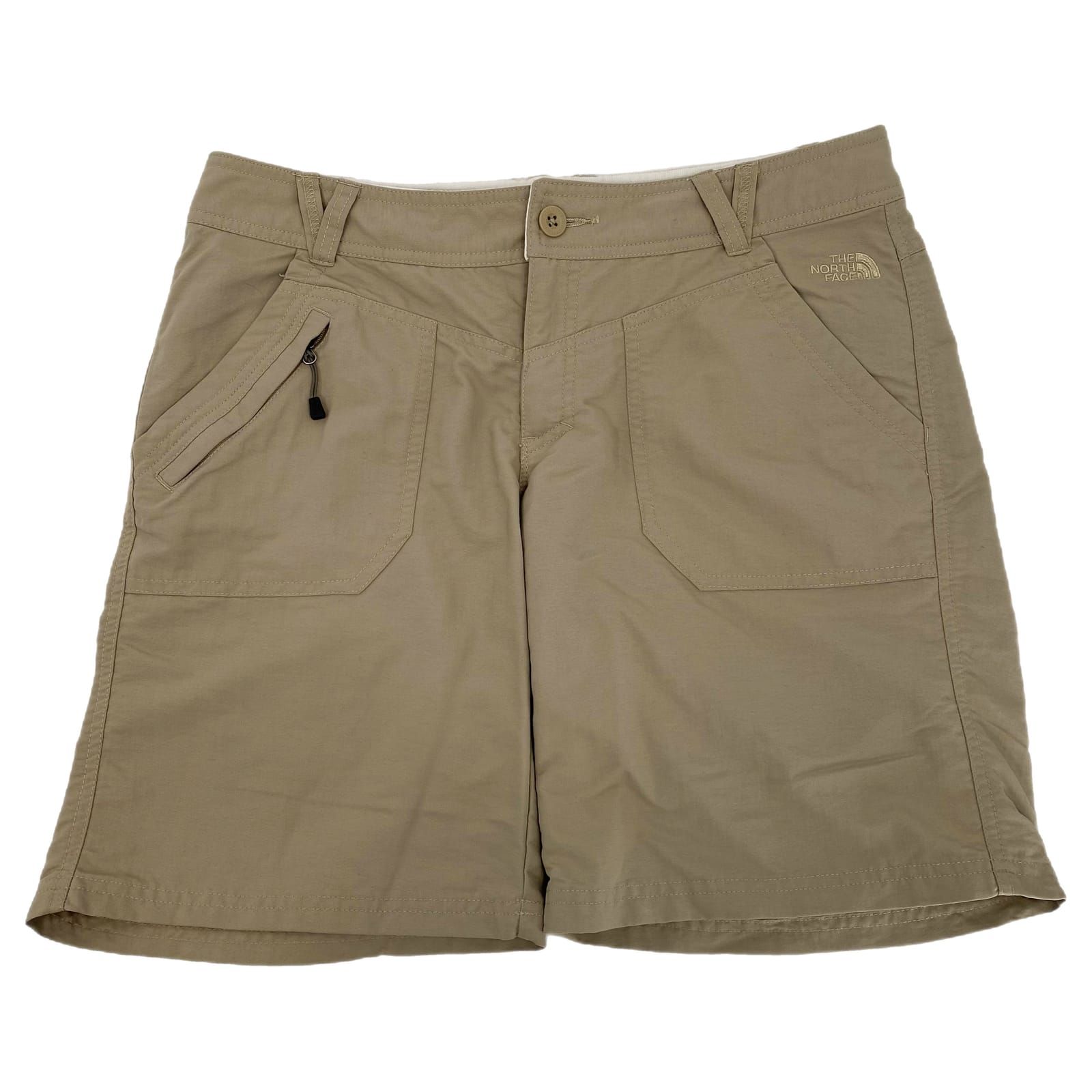 The North Face Beige Nylon Cargo Shorts