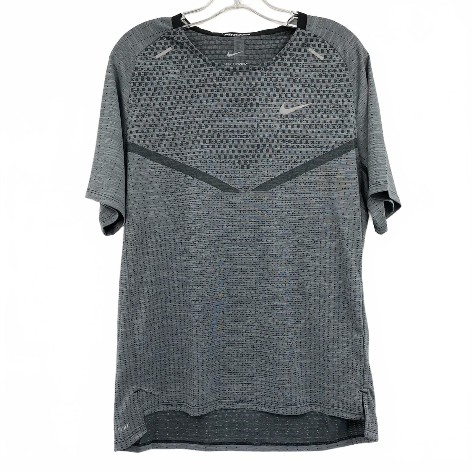 Nike Gray Dri-Fit Running Tee