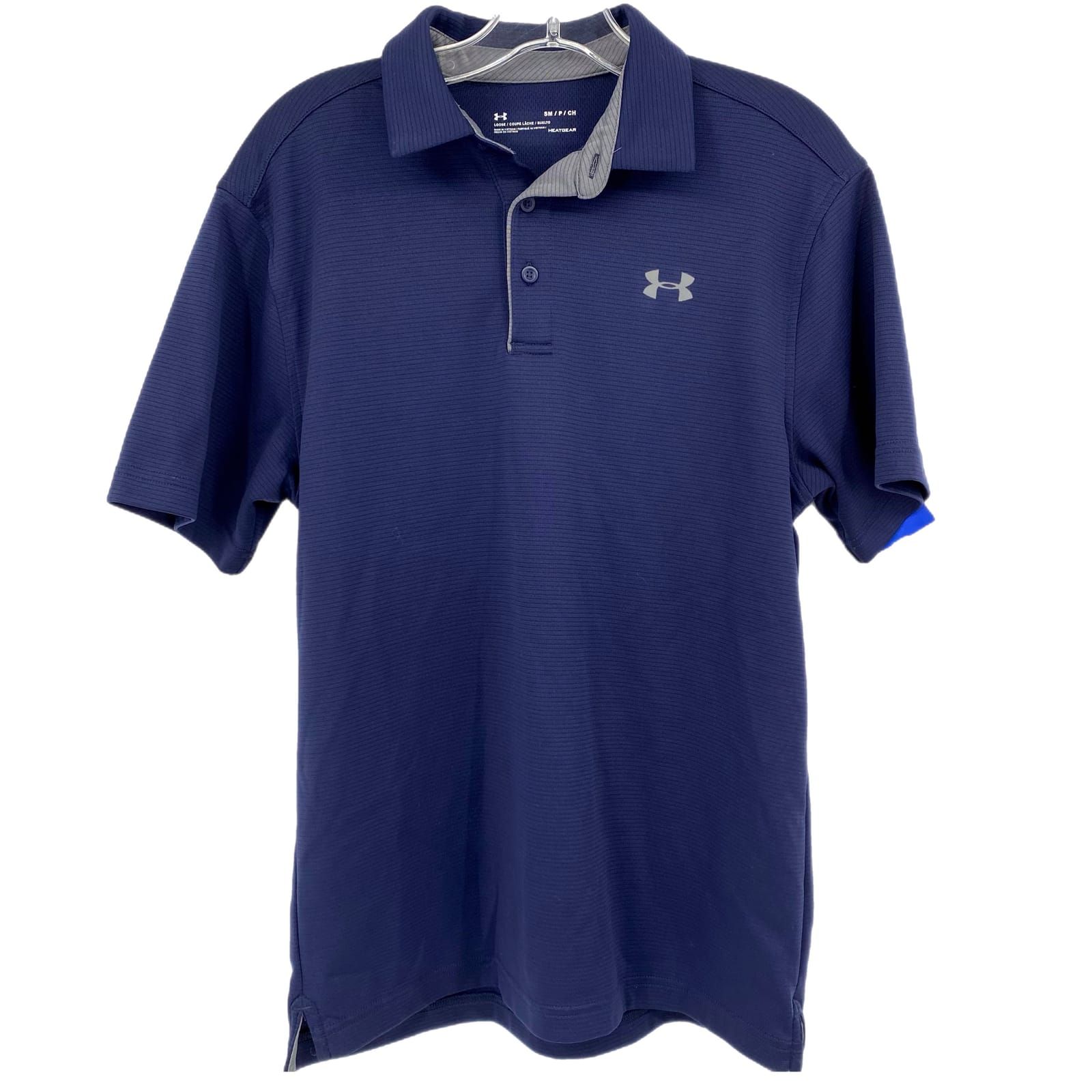 Under Armour Blue Short Sleeve Pullover Polo