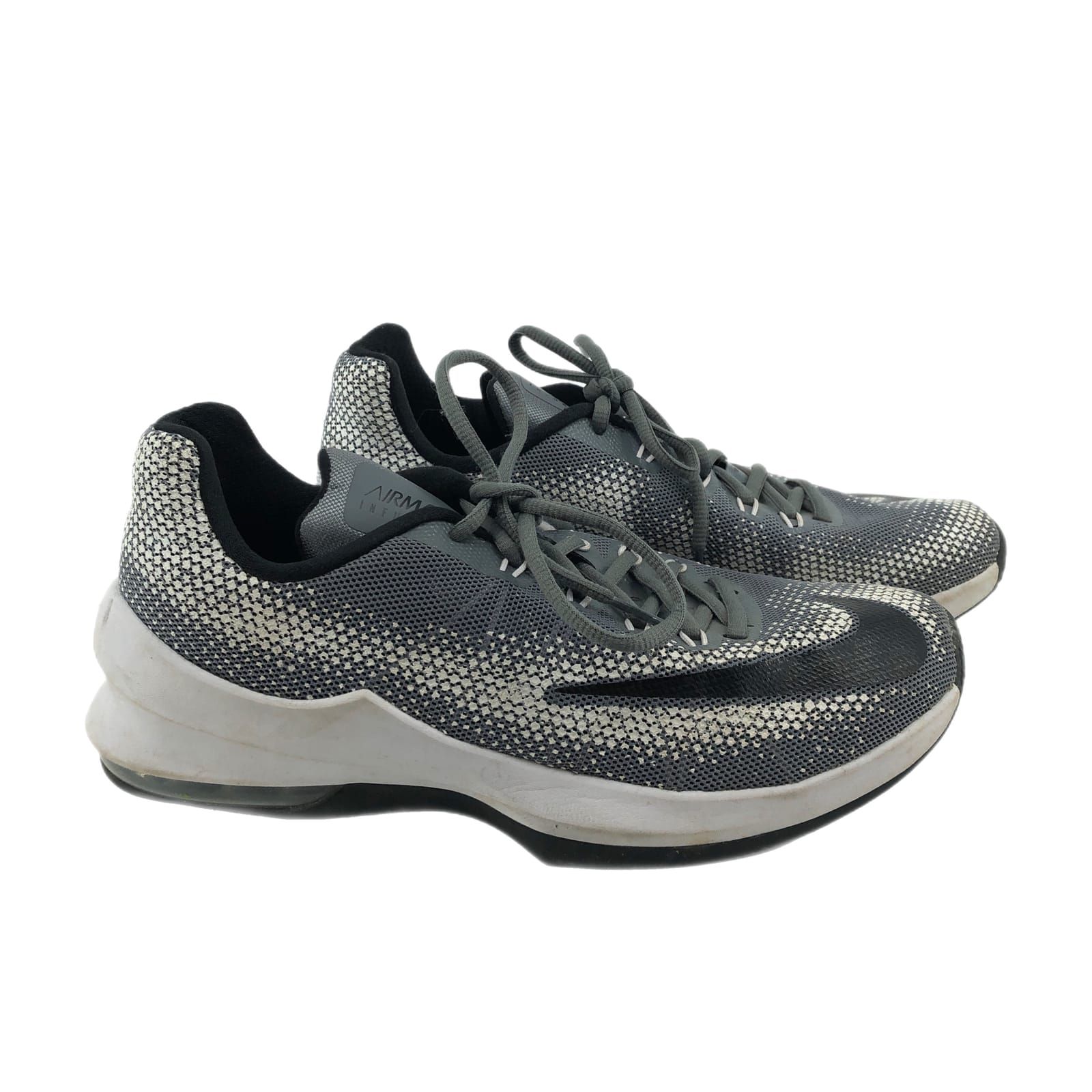 Nike Gray White Athletic Shoes