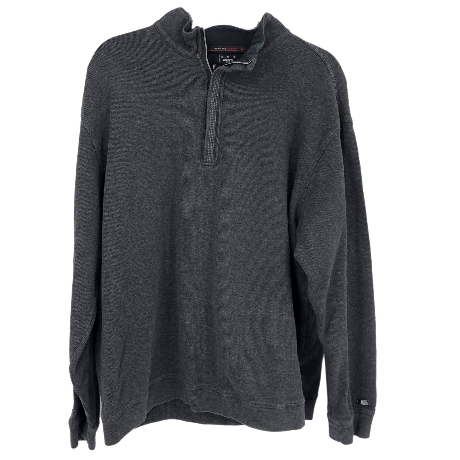 Classic Gray Cotton Sweater