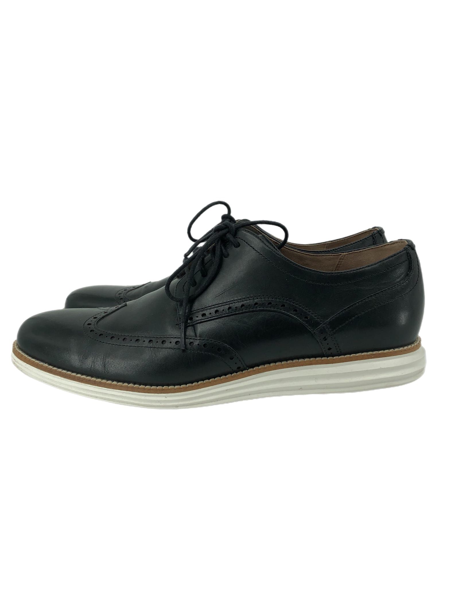 Cole Haan Black Leather Oxford Loafers