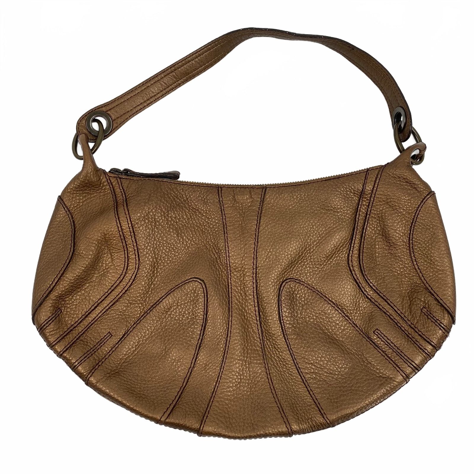 Banana Republic Brown Shoulder Bag Metallic