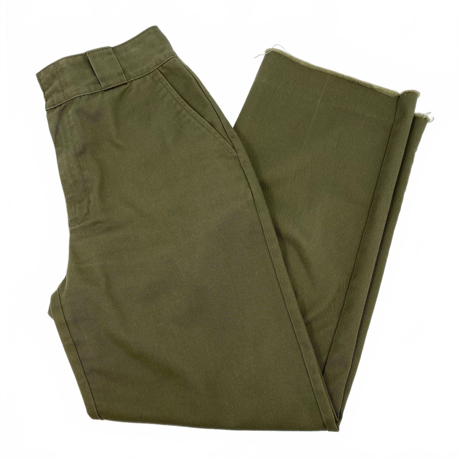 TNA Green Wide Leg Trousers