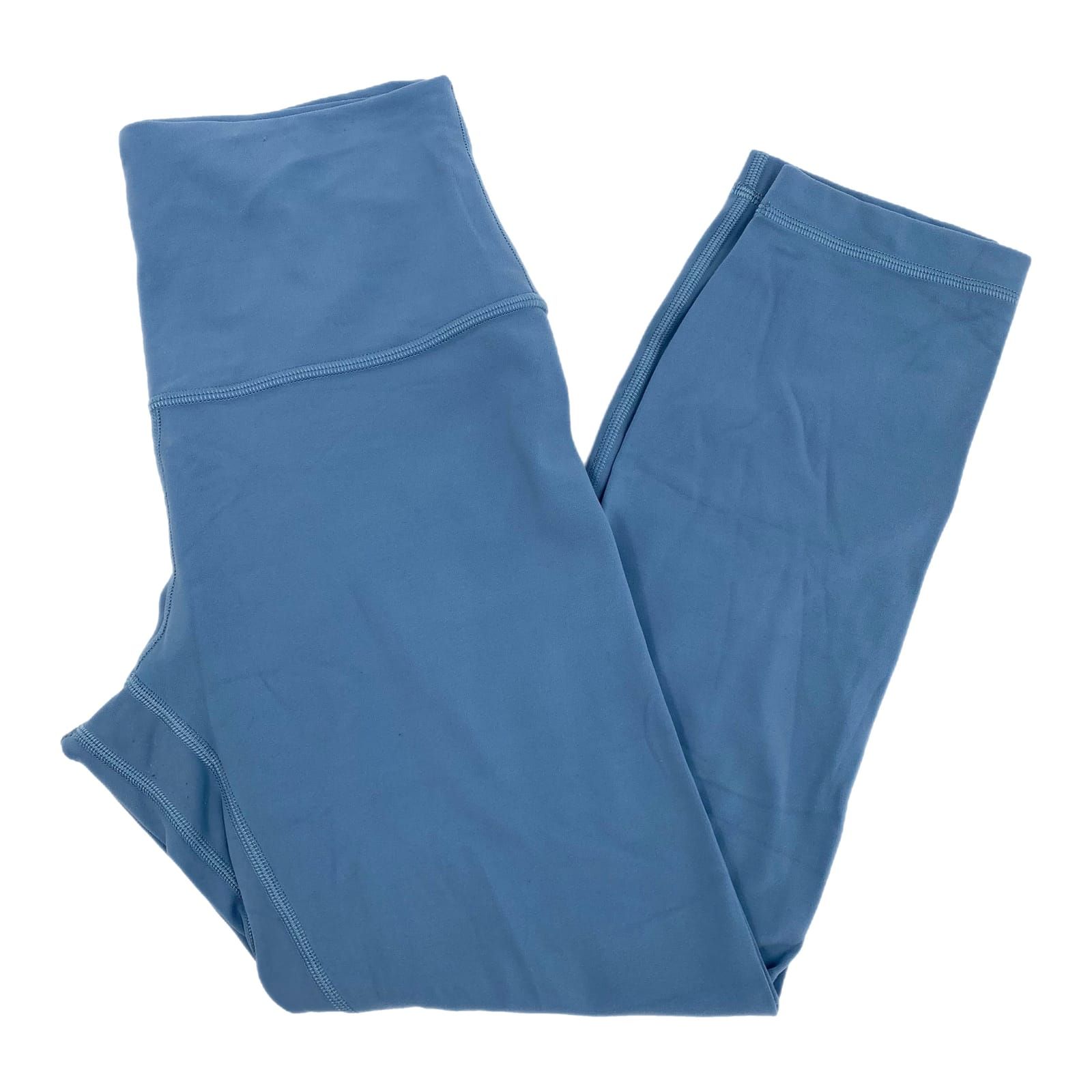 Lululemon Blue Athletic Cropped Leggings