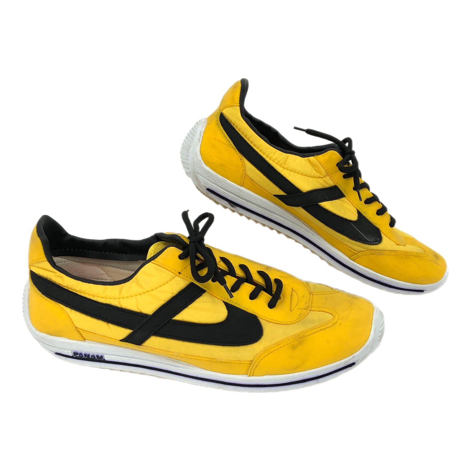 Panam Yellow & Black Athletic Shoes