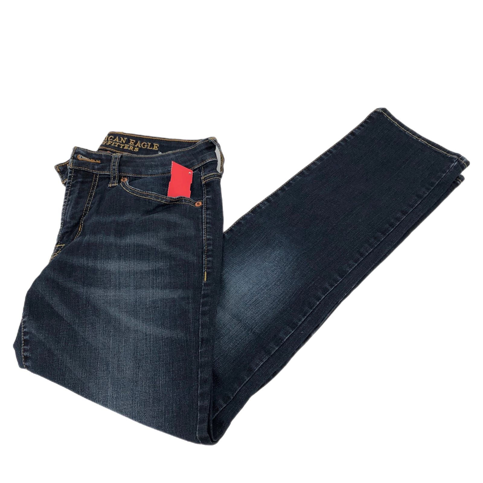 American Eagle Outfitters Blue Straight Leg Jeans