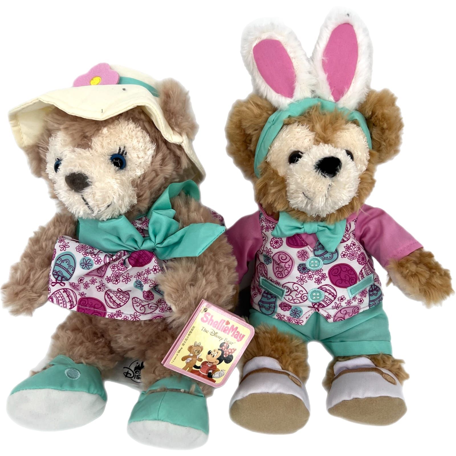 Disney Shelley May + Duffy Bear Easter Plush Set 11”