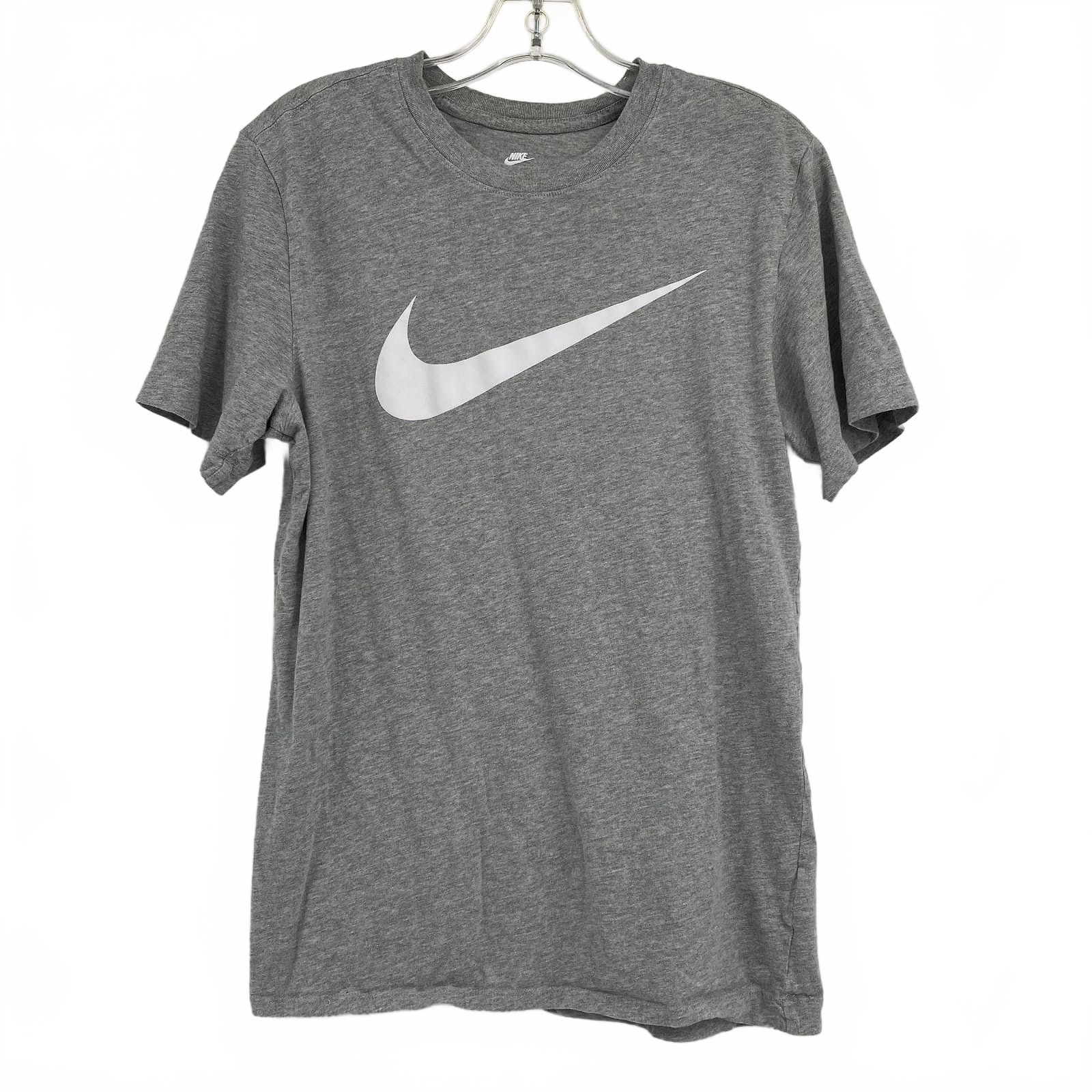 Nike Gray Short Sleeve Logo Tee