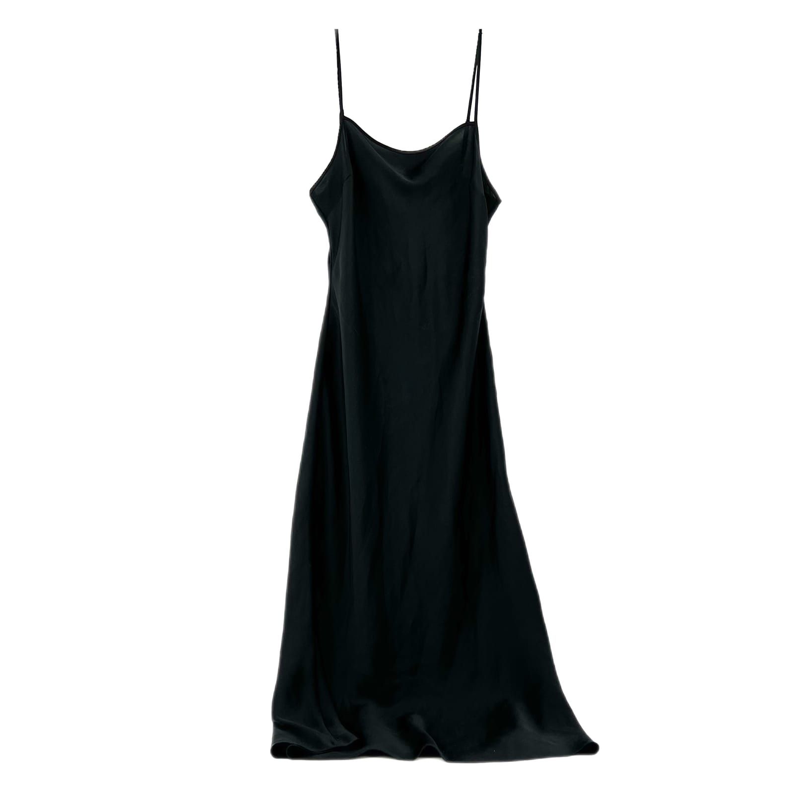 Wilfred Black Slip Dress