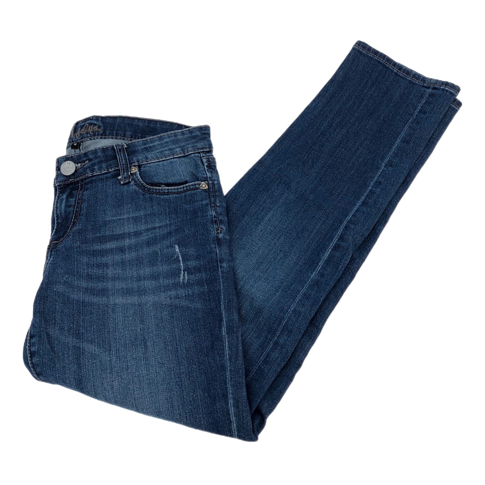 Kut from the Kloth Blue Straight Leg Jeans