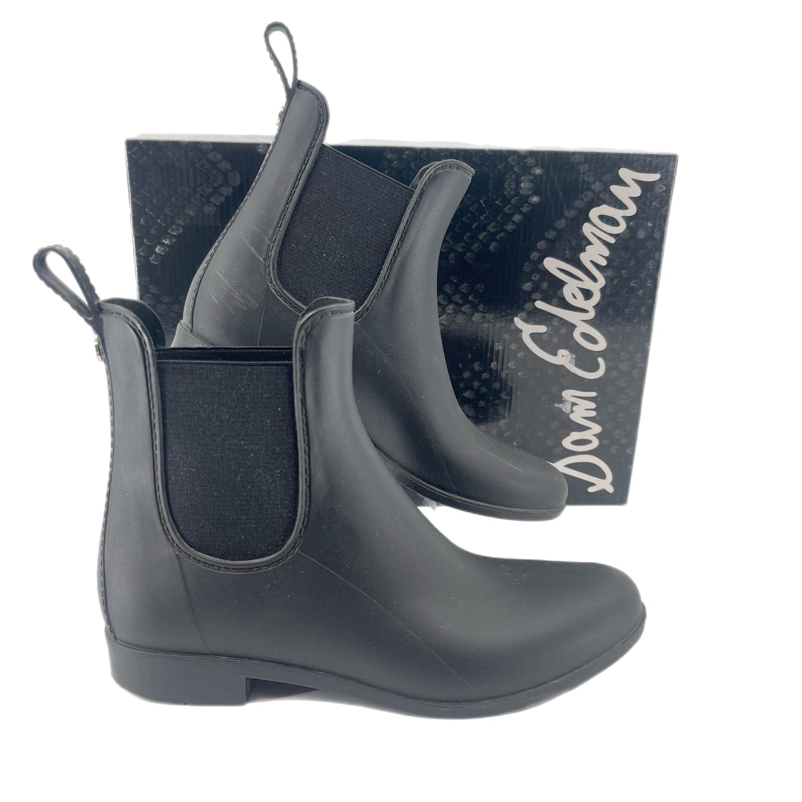 Sam Edelman Black Synthetic Ankle Boots & Booties