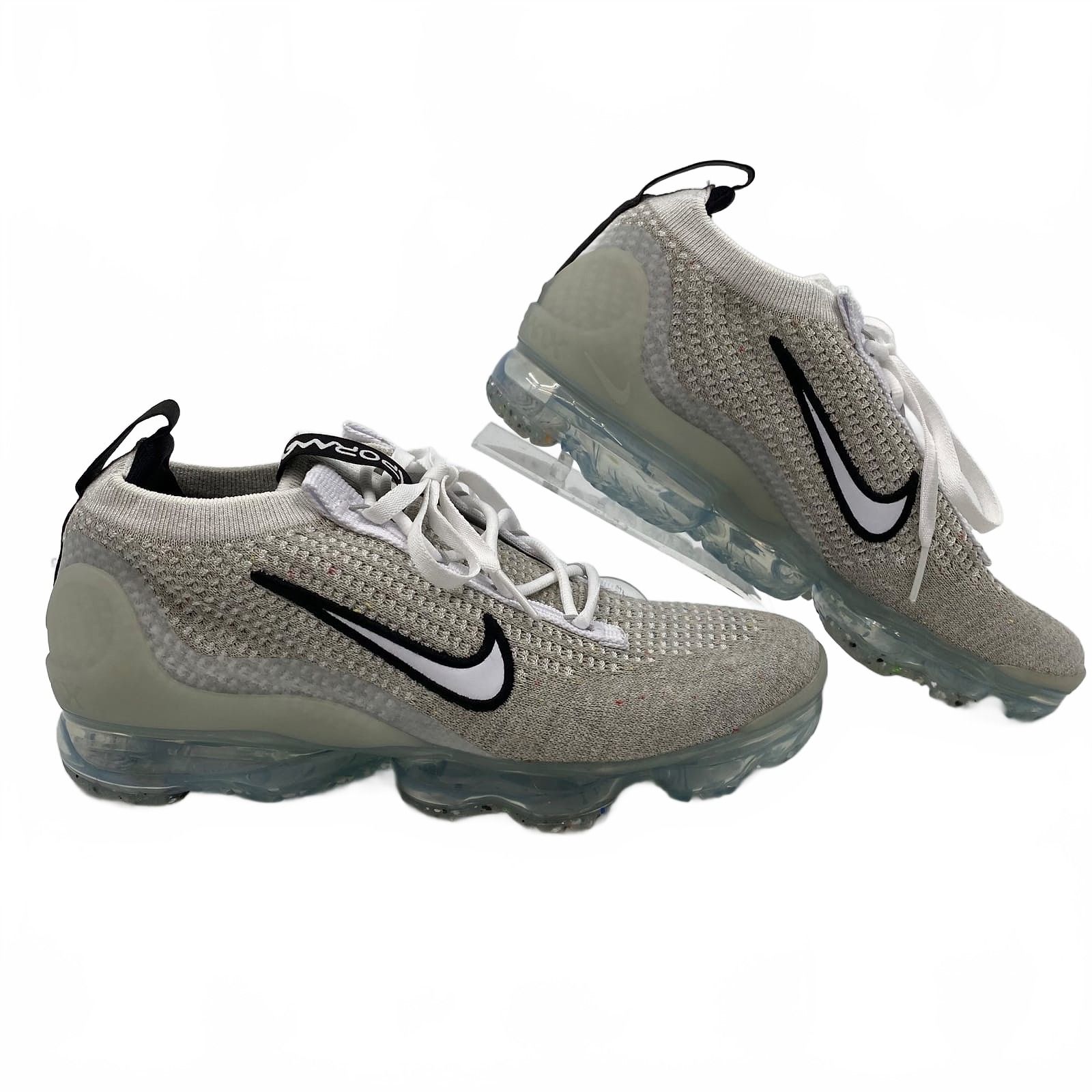 Nike Gray White Air VaporMax Sneakers