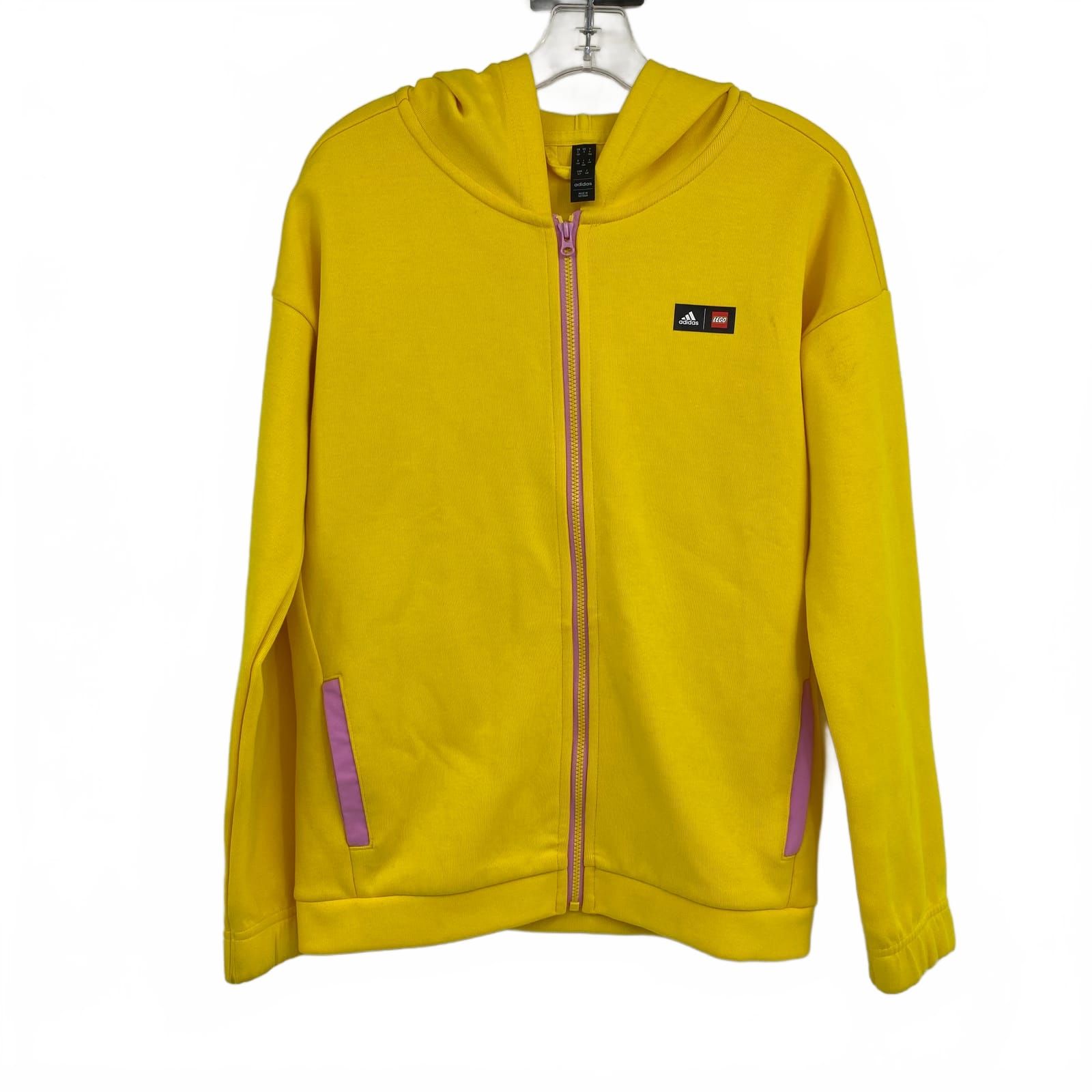 Adidas x Lego Hooded Sweatshirt Kids Yellow