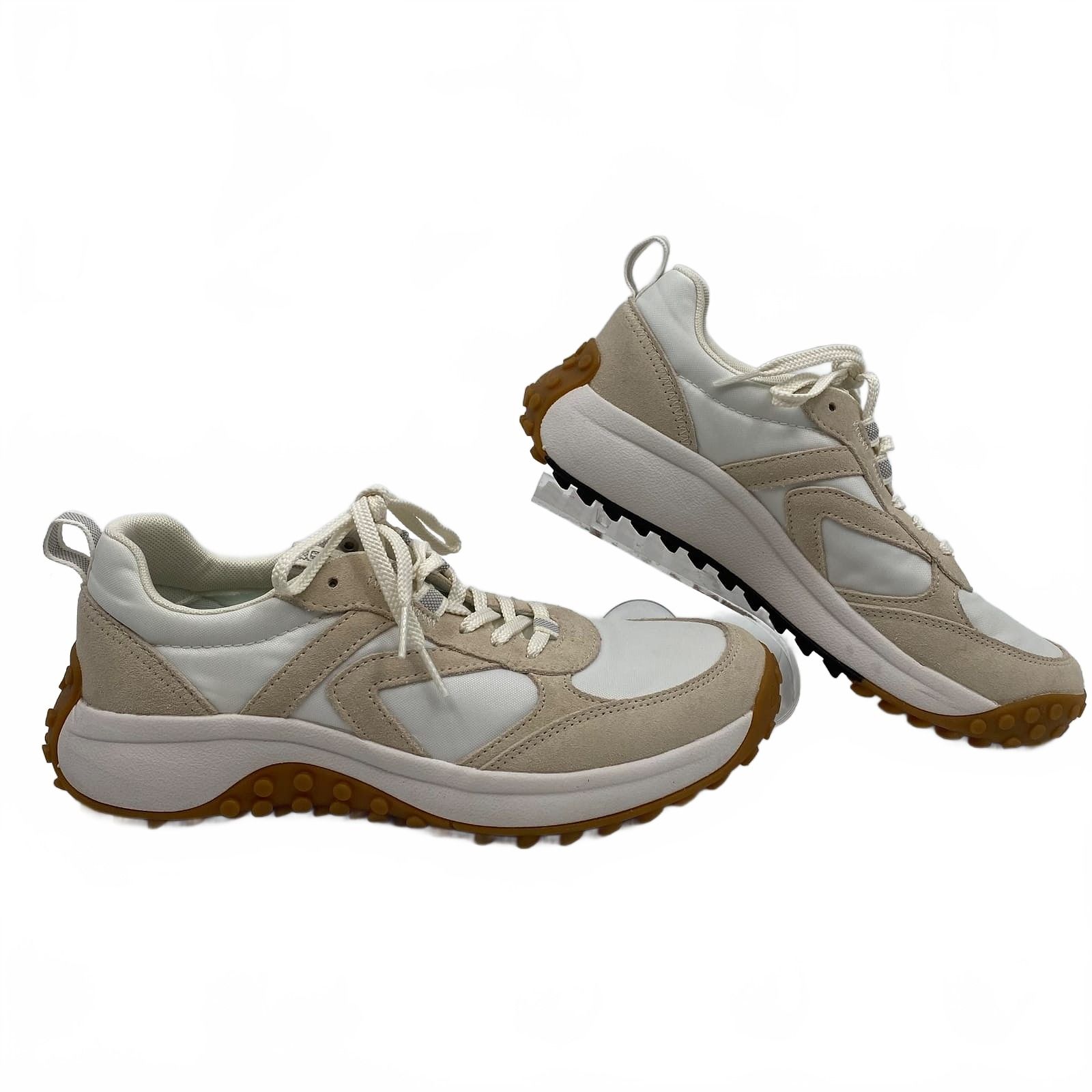 Keen White Beige Trail Tread Sneakers