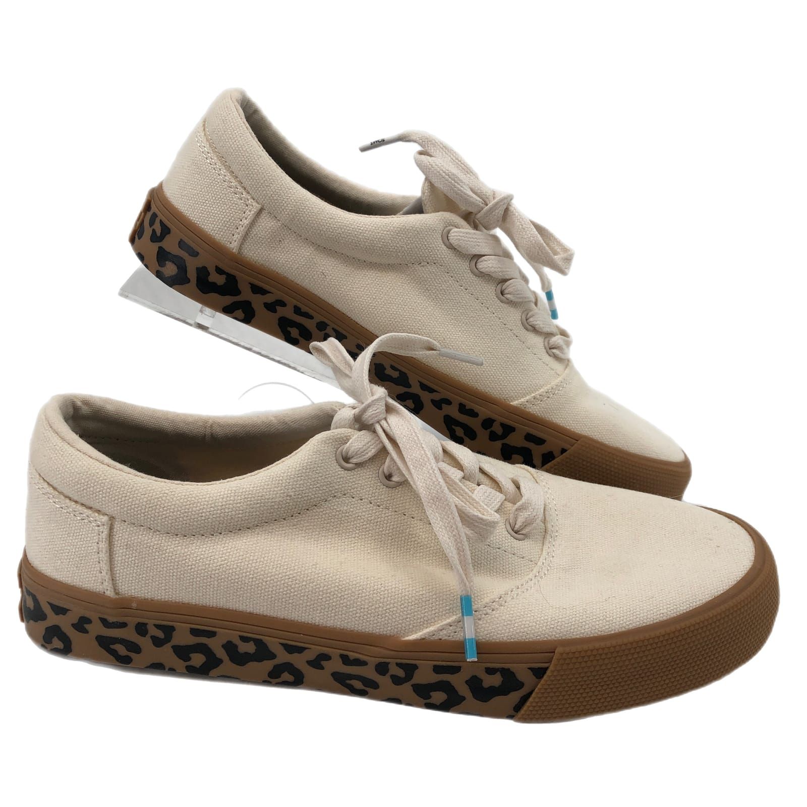 Toms Tan Animal Print Athletic Shoes