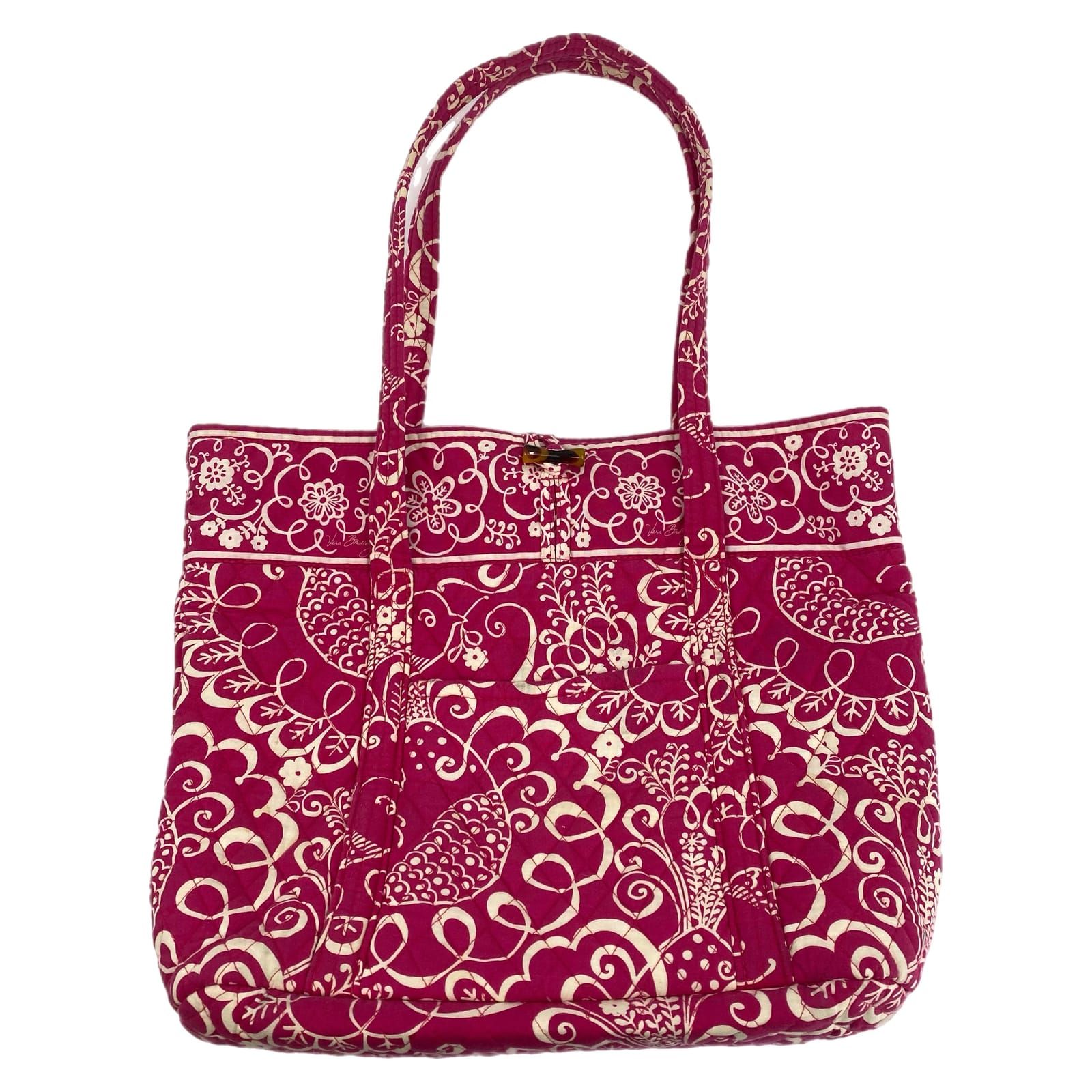 Vera Bradley Pink Quilted Tote