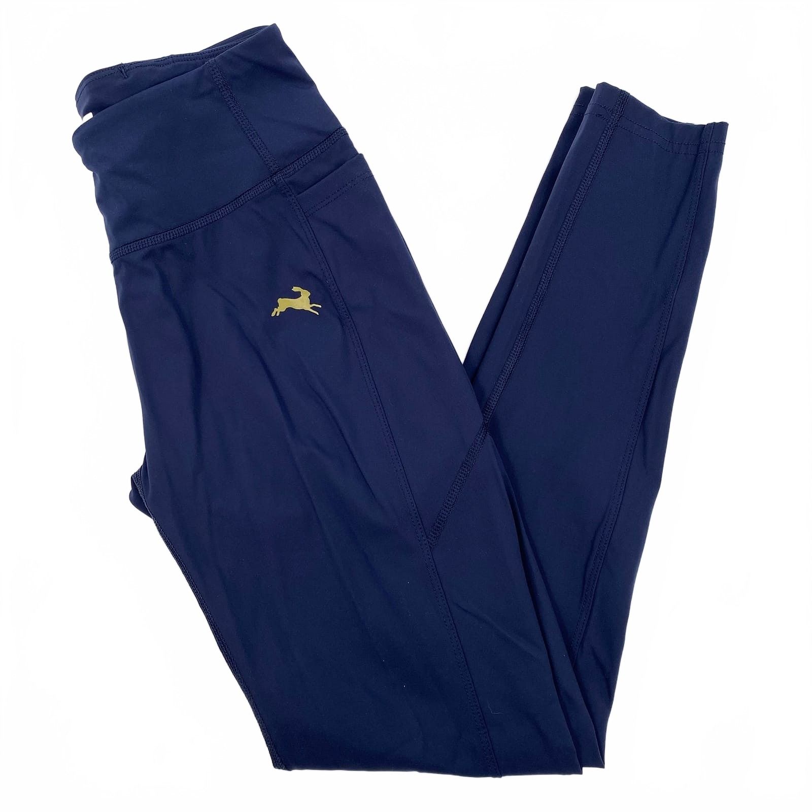 Tracksmith Navy Blue Leggings
