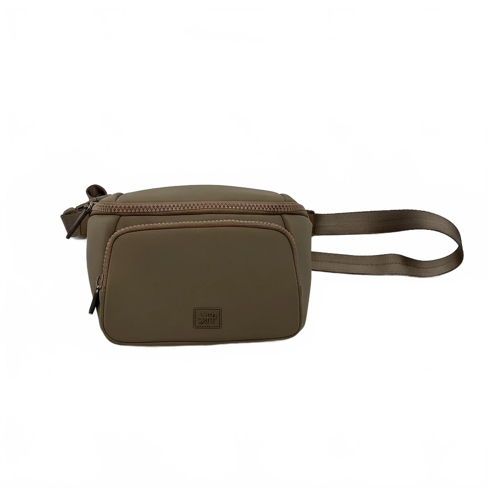 Freshly Picked Beige Neoprene Crossbody Bag
