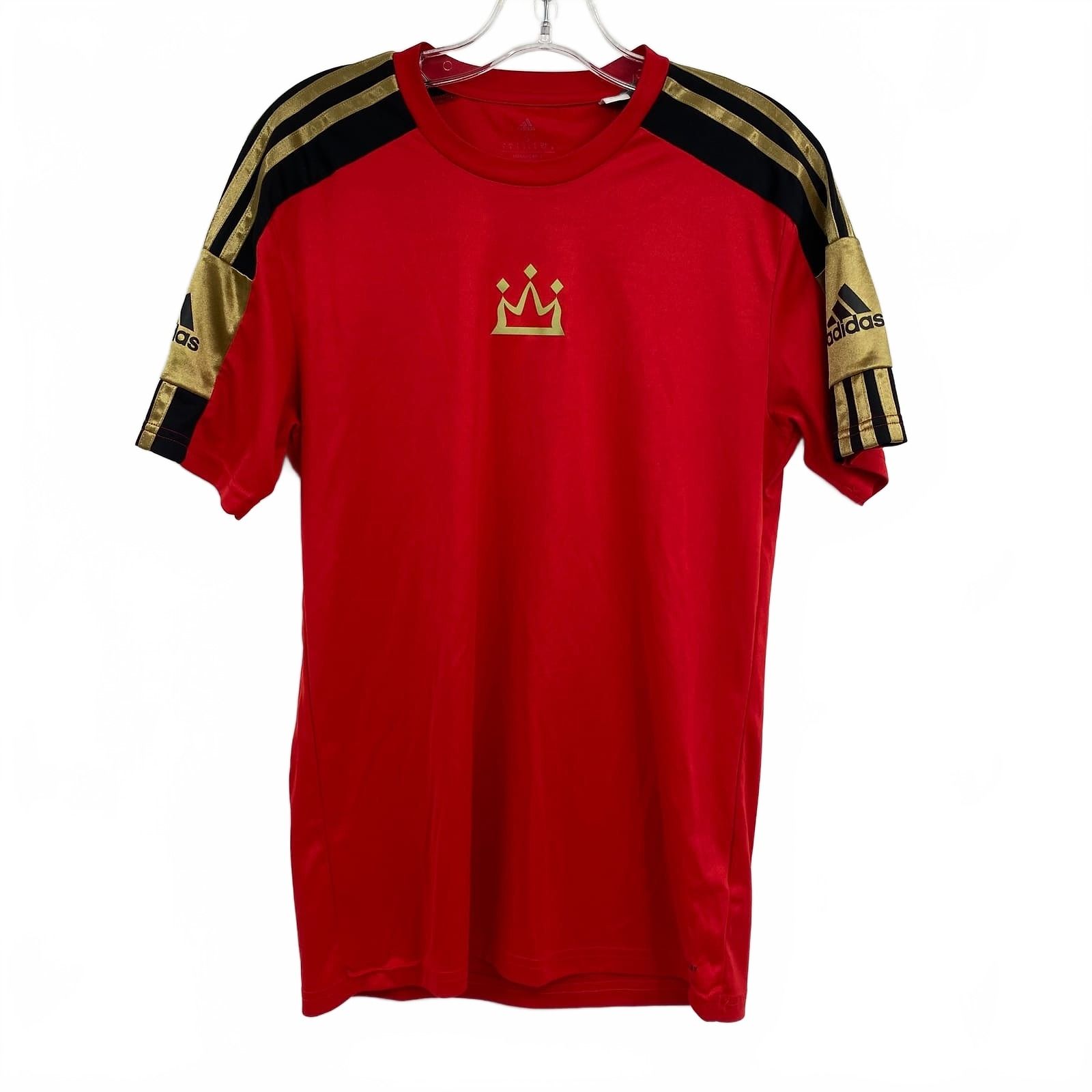 adidas Red Gold Salah Crown Jersey