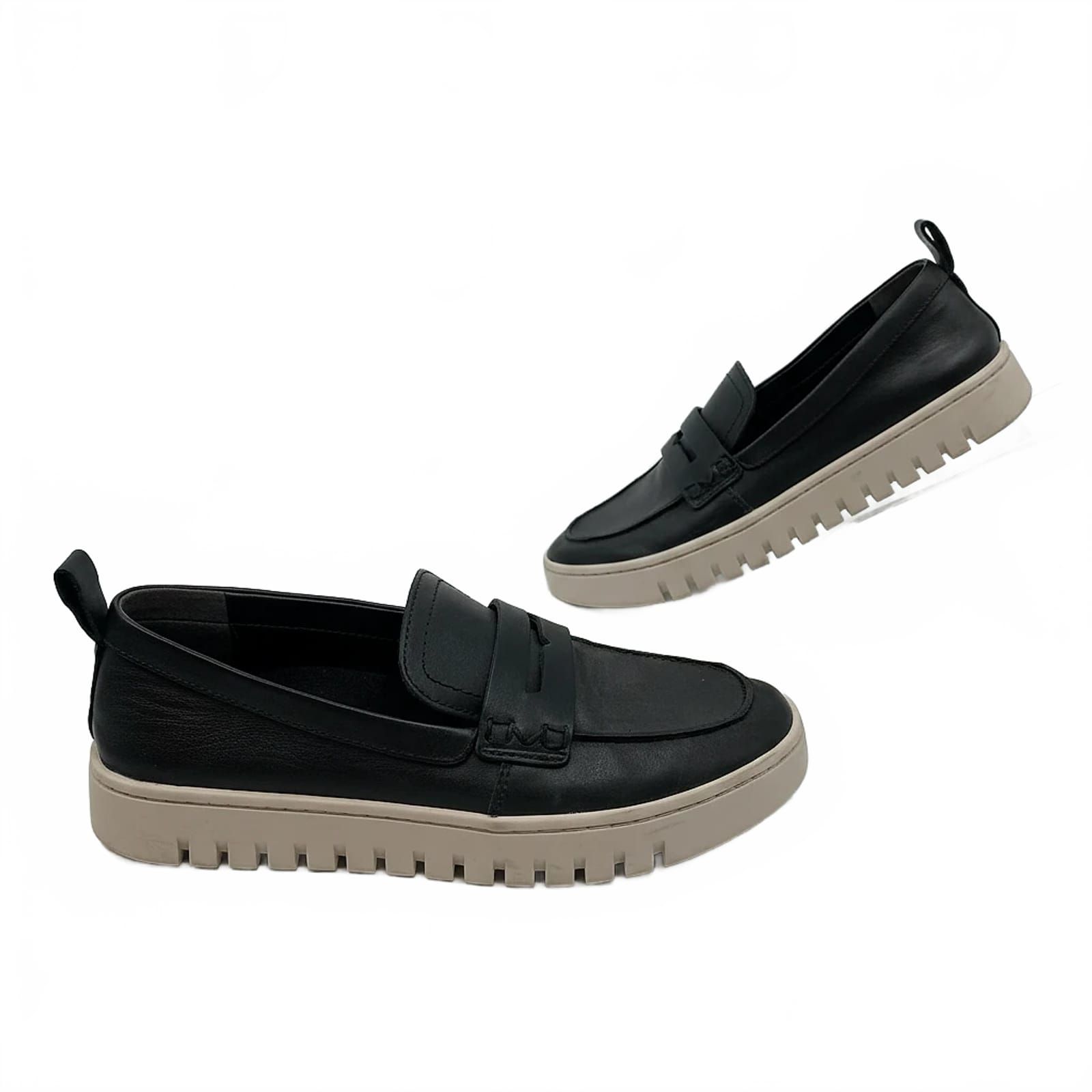 Vionic Black Leather Loafer
