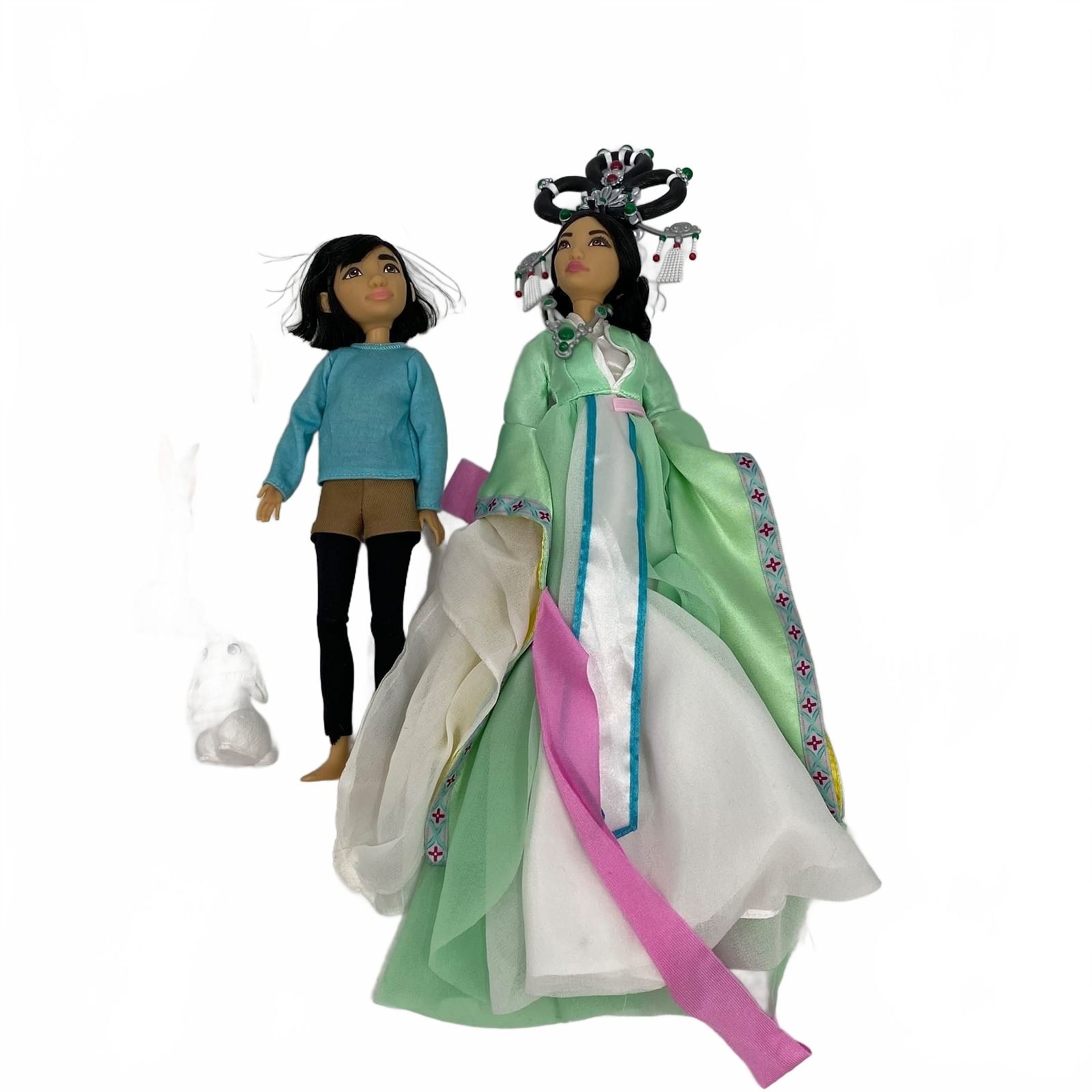 Mattel Green Blue Collectors Toy Over the Moon Chang’e Collectors Doll