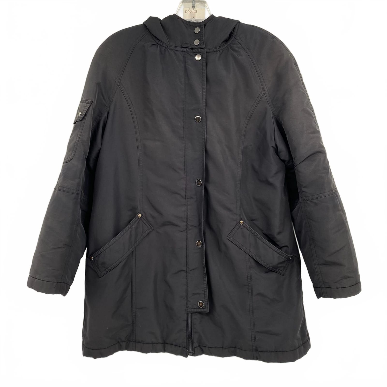 Kristen Blake Black Hooded Jacket