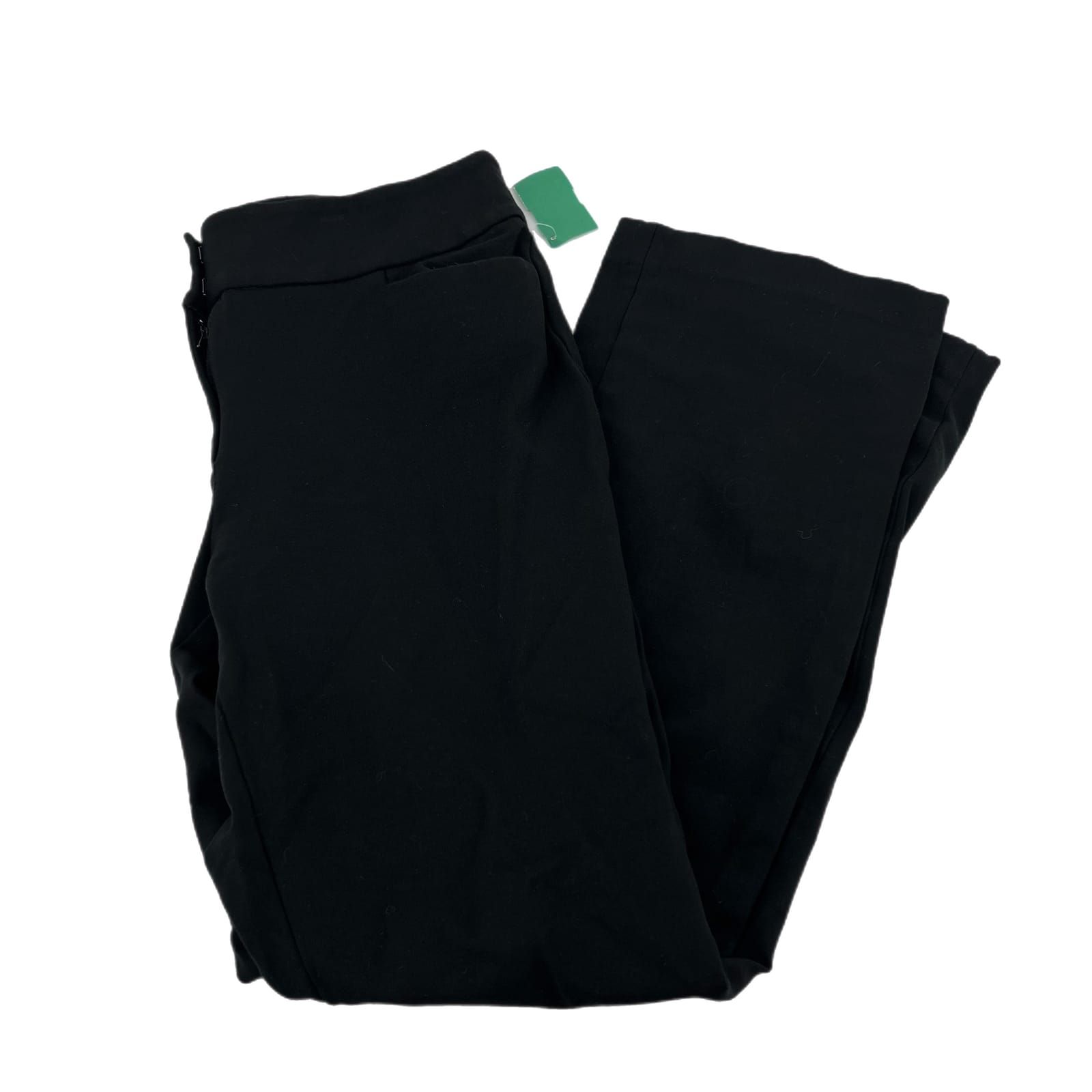 Betabrand Black Polyester Curvy Trousers