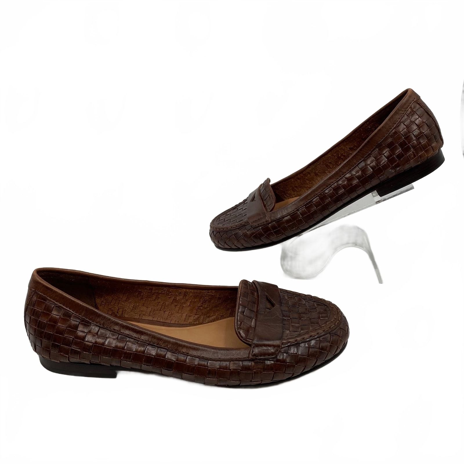 Antonio Melani Brown Leather Loafer