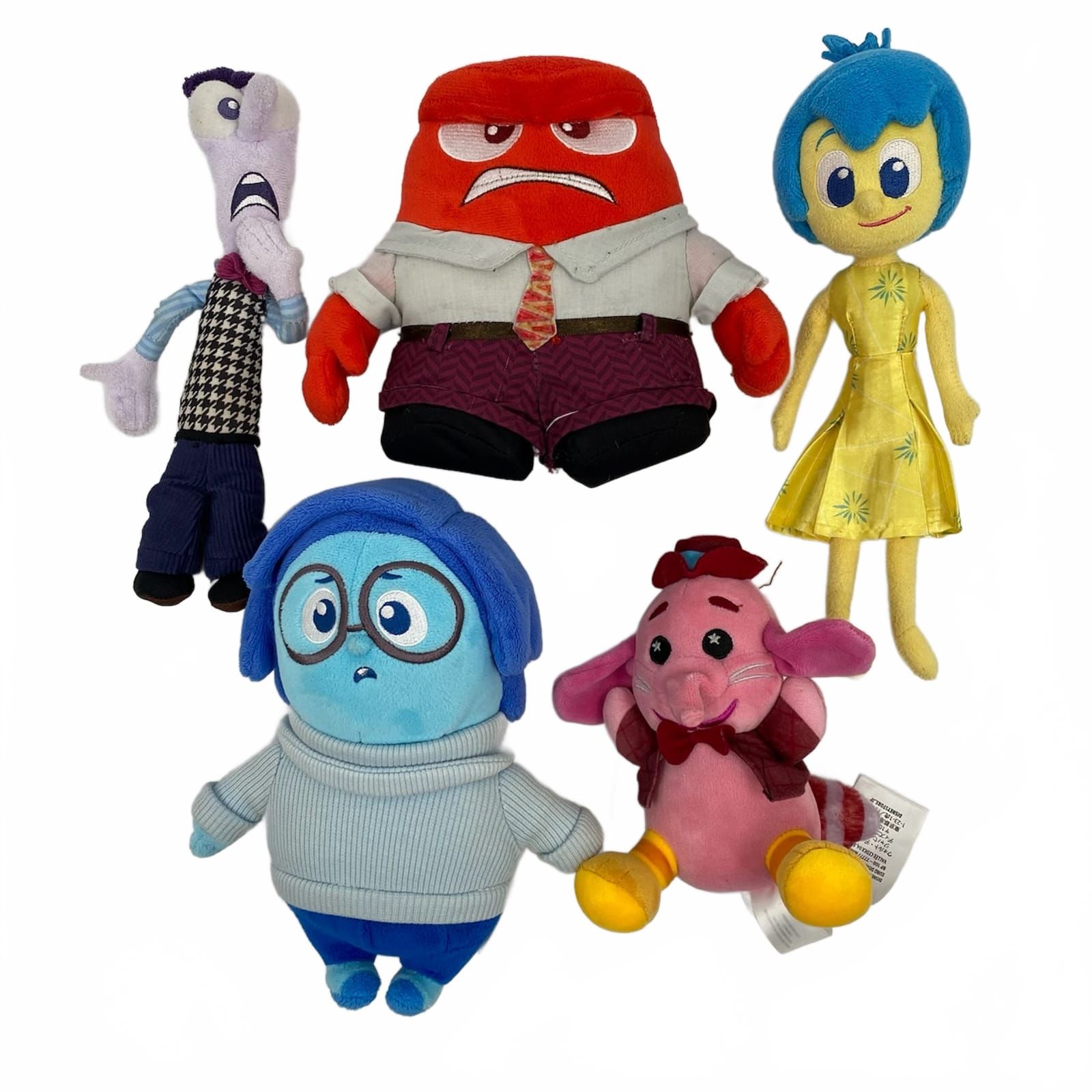 Disney Blue Inside Out 5-Piece Stuffed Animal Set