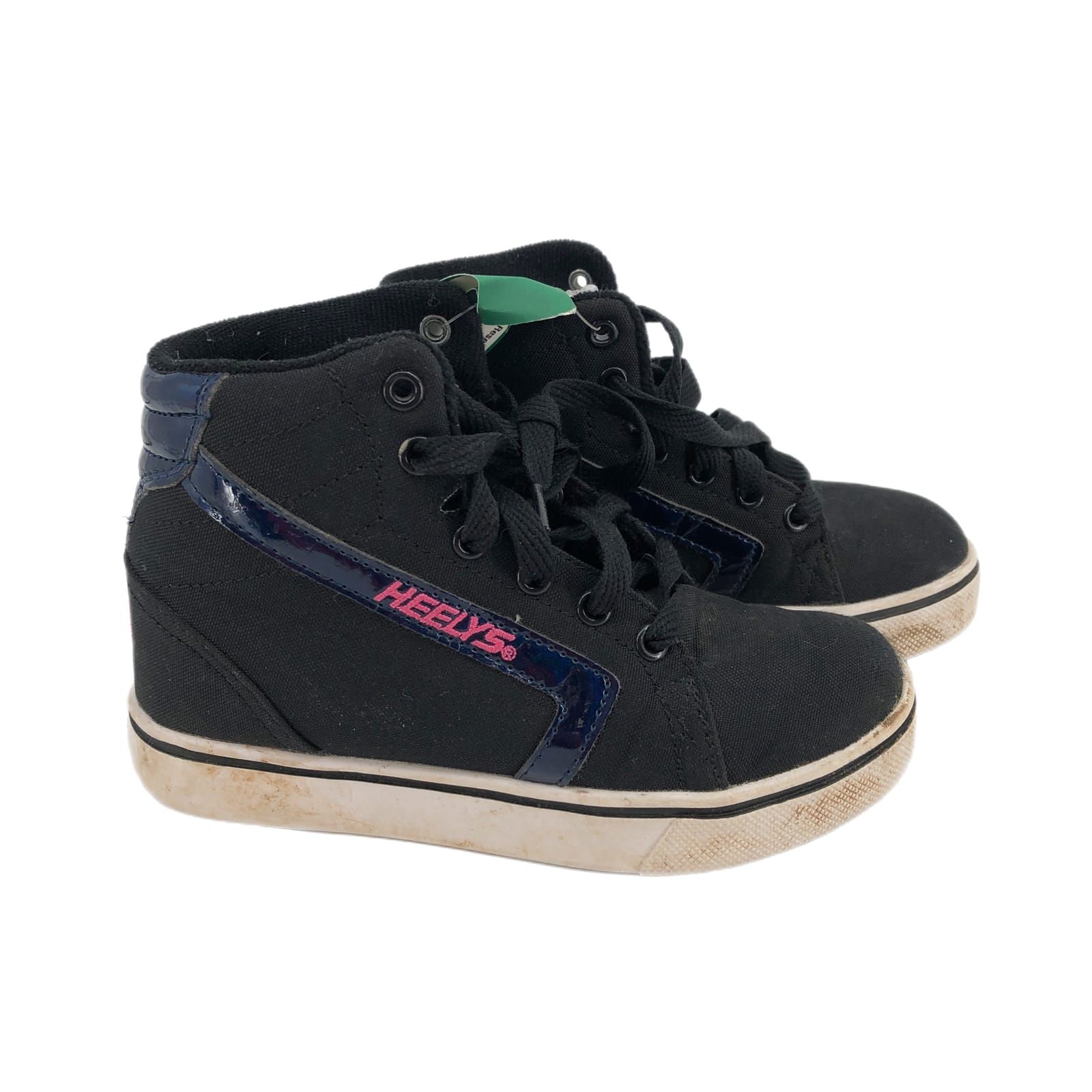 Heelys Black & Pink Sneakers with Attachable Wheels