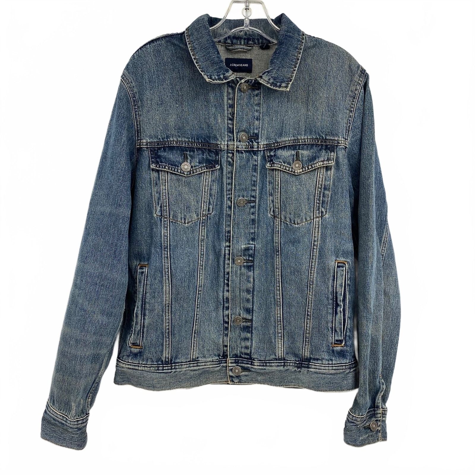 J. Crew Blue Denim Cotton Jacket