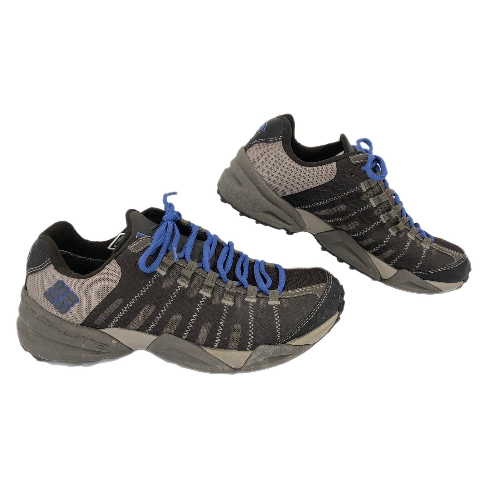 Columbia Blue & Brown Non-Slip Athletic Shoes