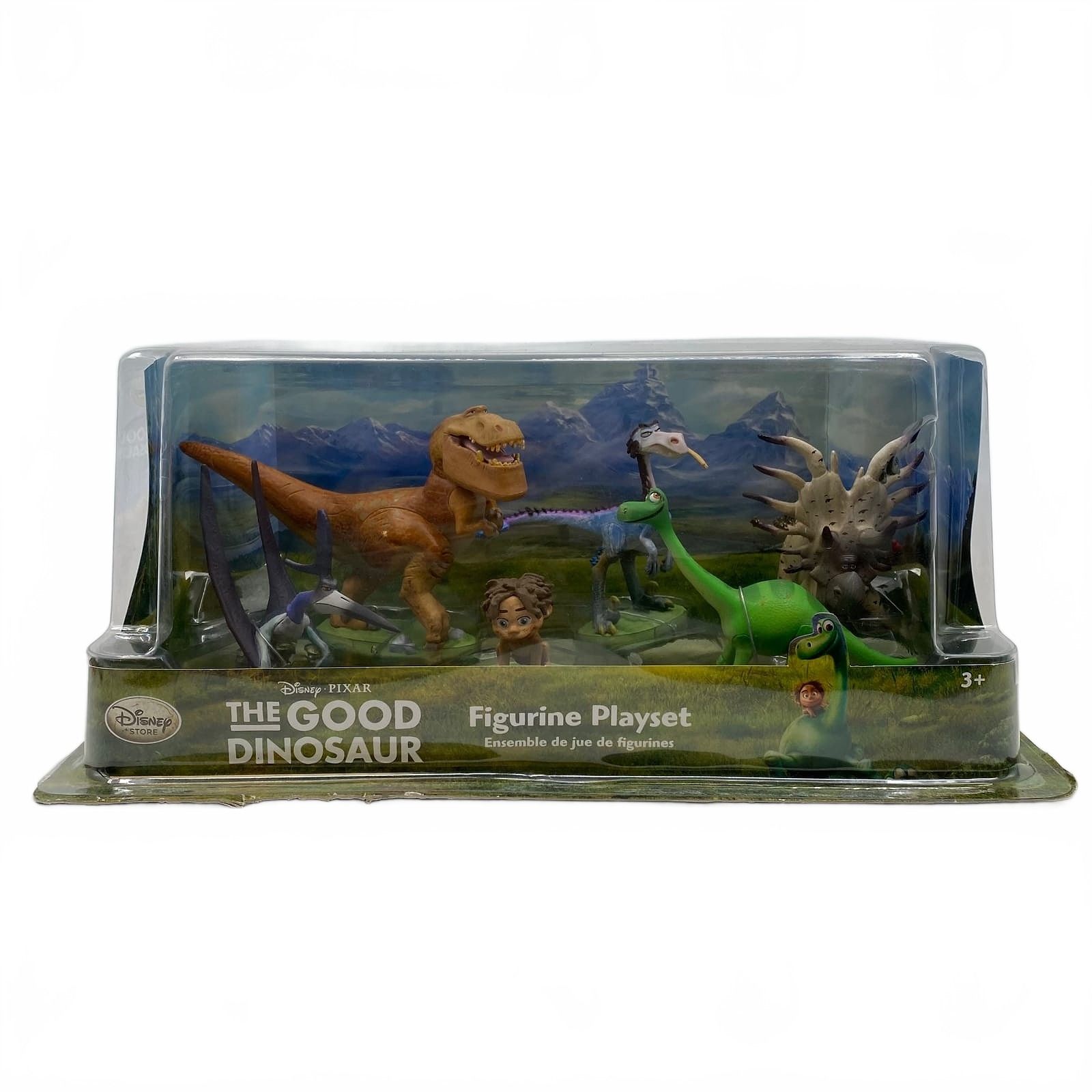 Disney Green The Good Dinosaur Collectible Figurine Set