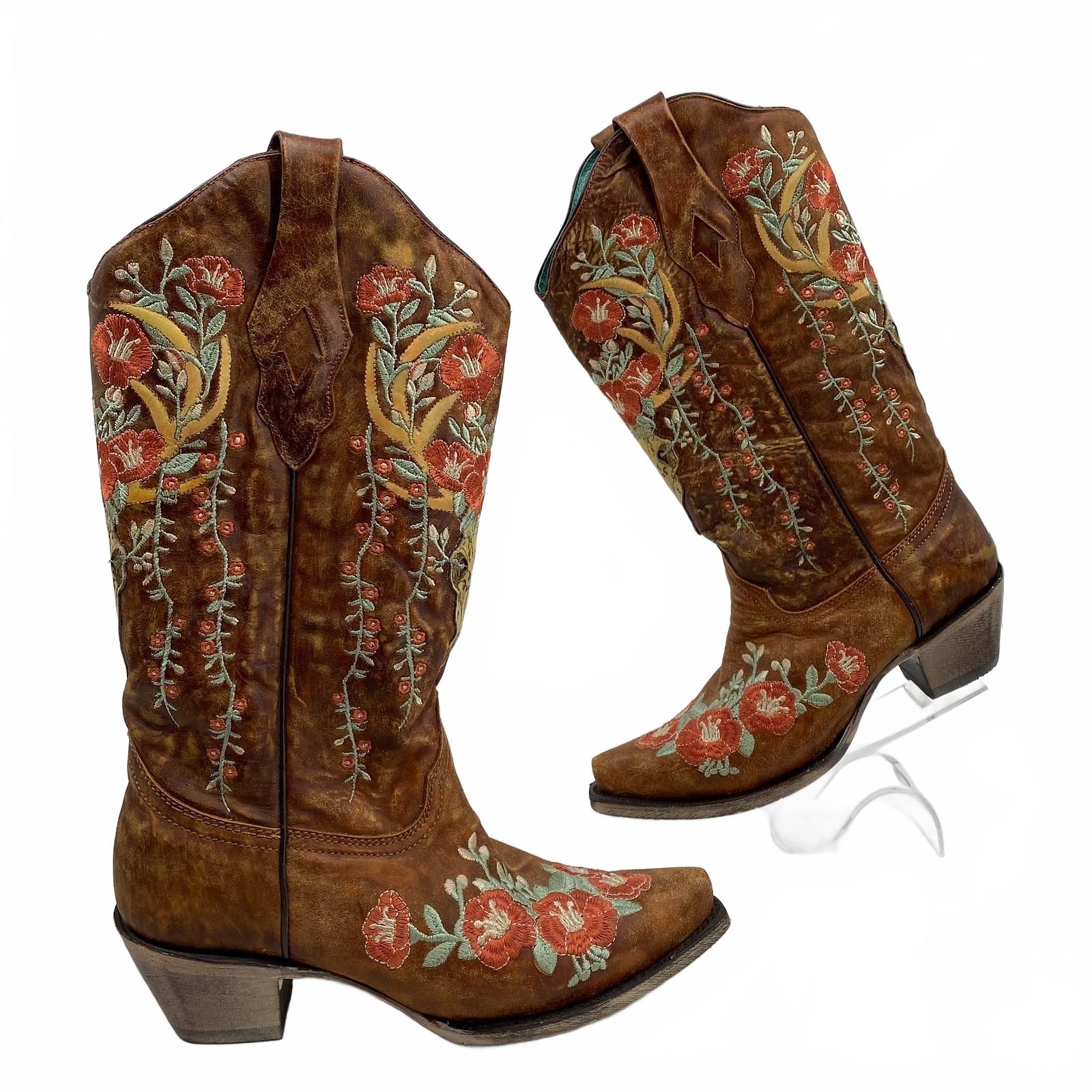 Corral Heeled Boots