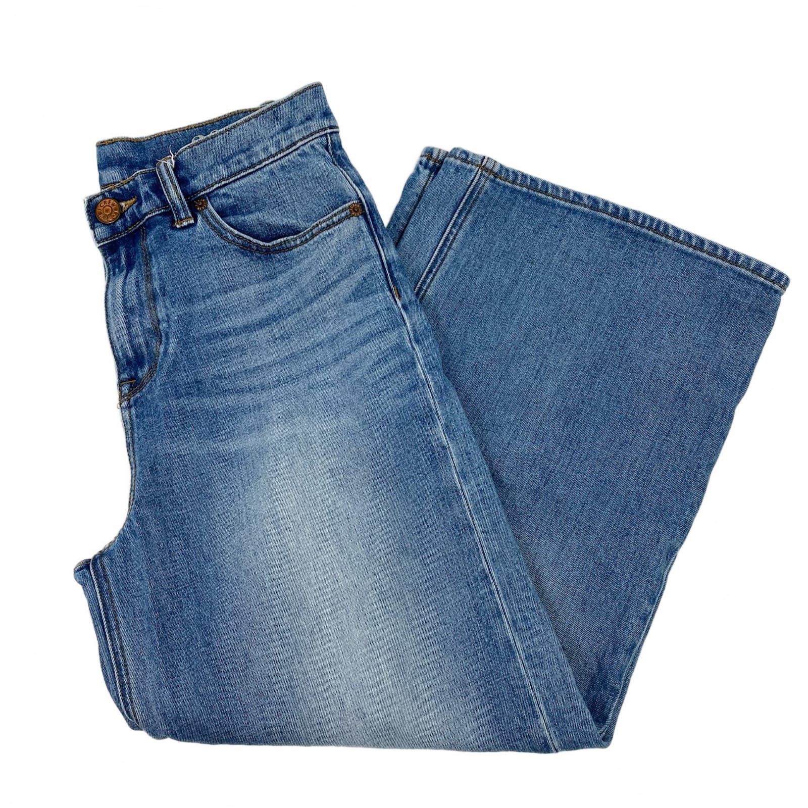 J. Crew Light Wash Rayner Wide Leg Jeans