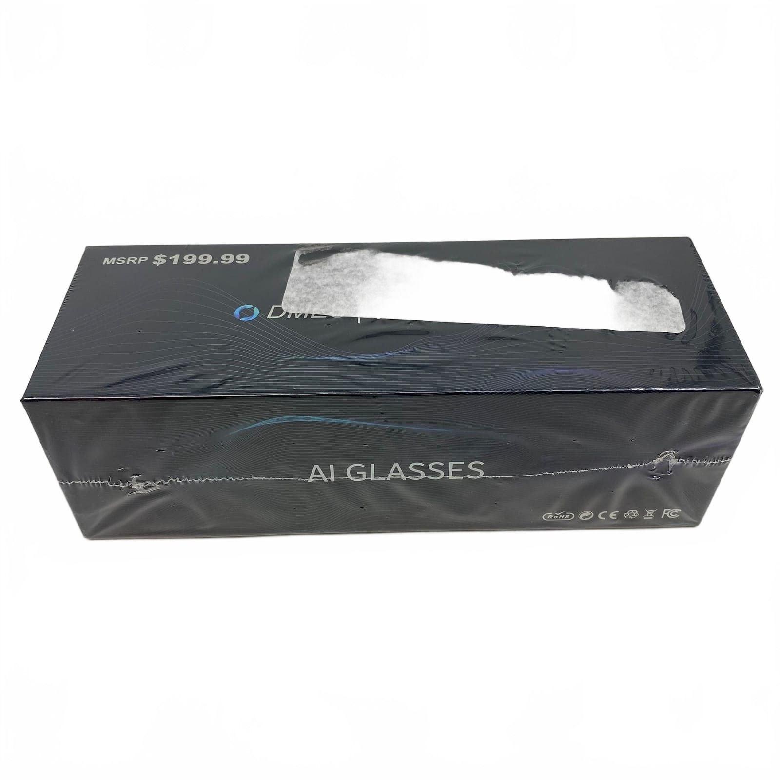 DMES White AI Smart Glasses