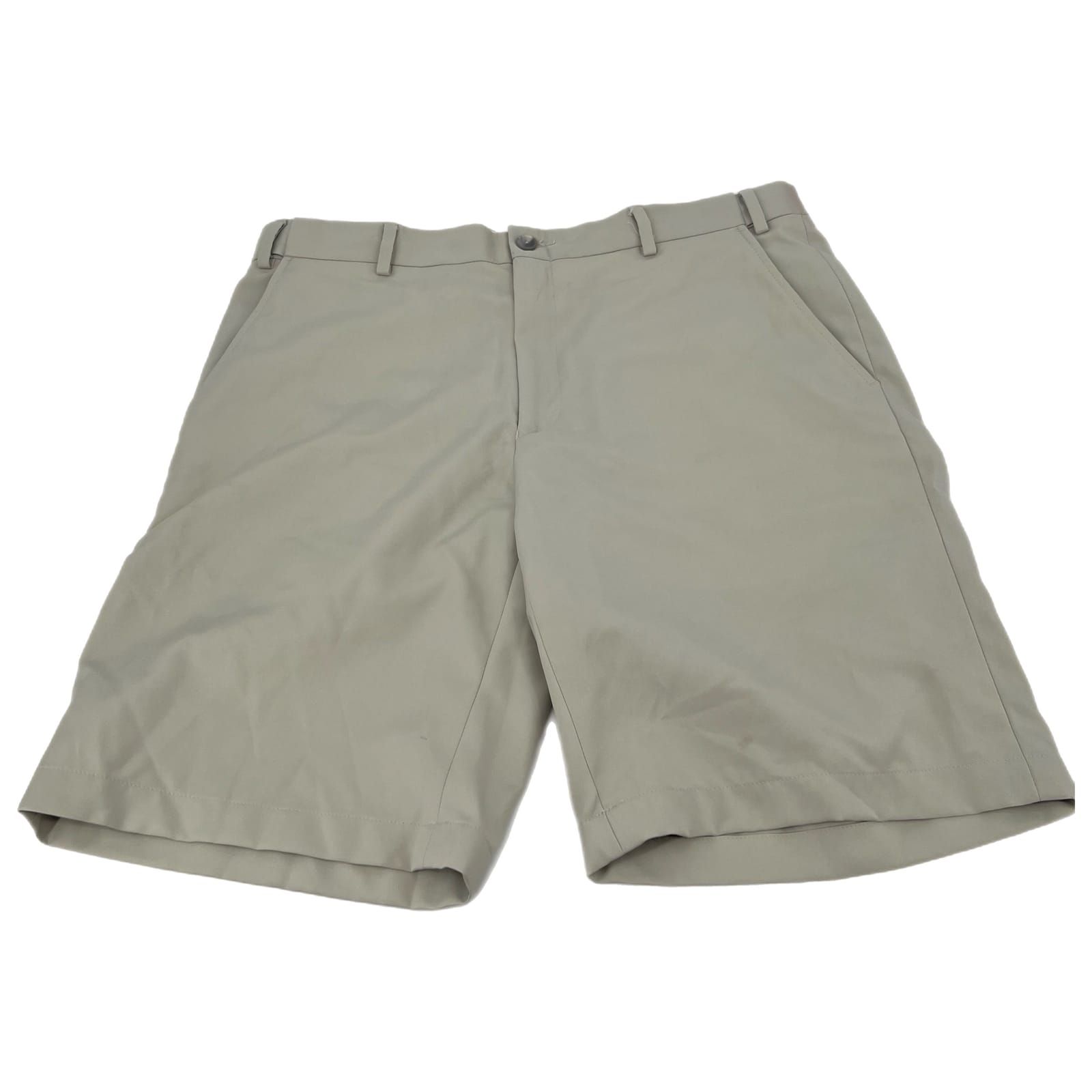 Jos. A. Bank Cream Polyester Hybrid Shorts