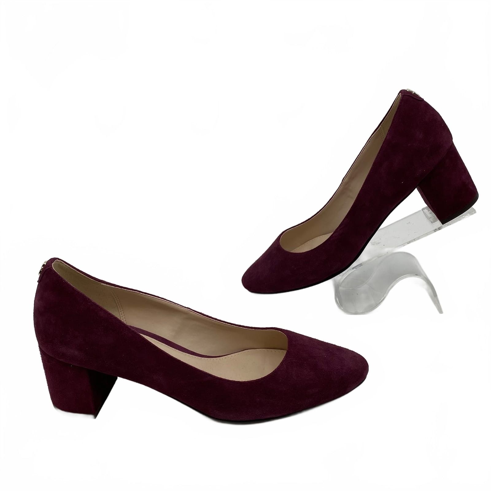 Cole Haan Purple Suede Pump