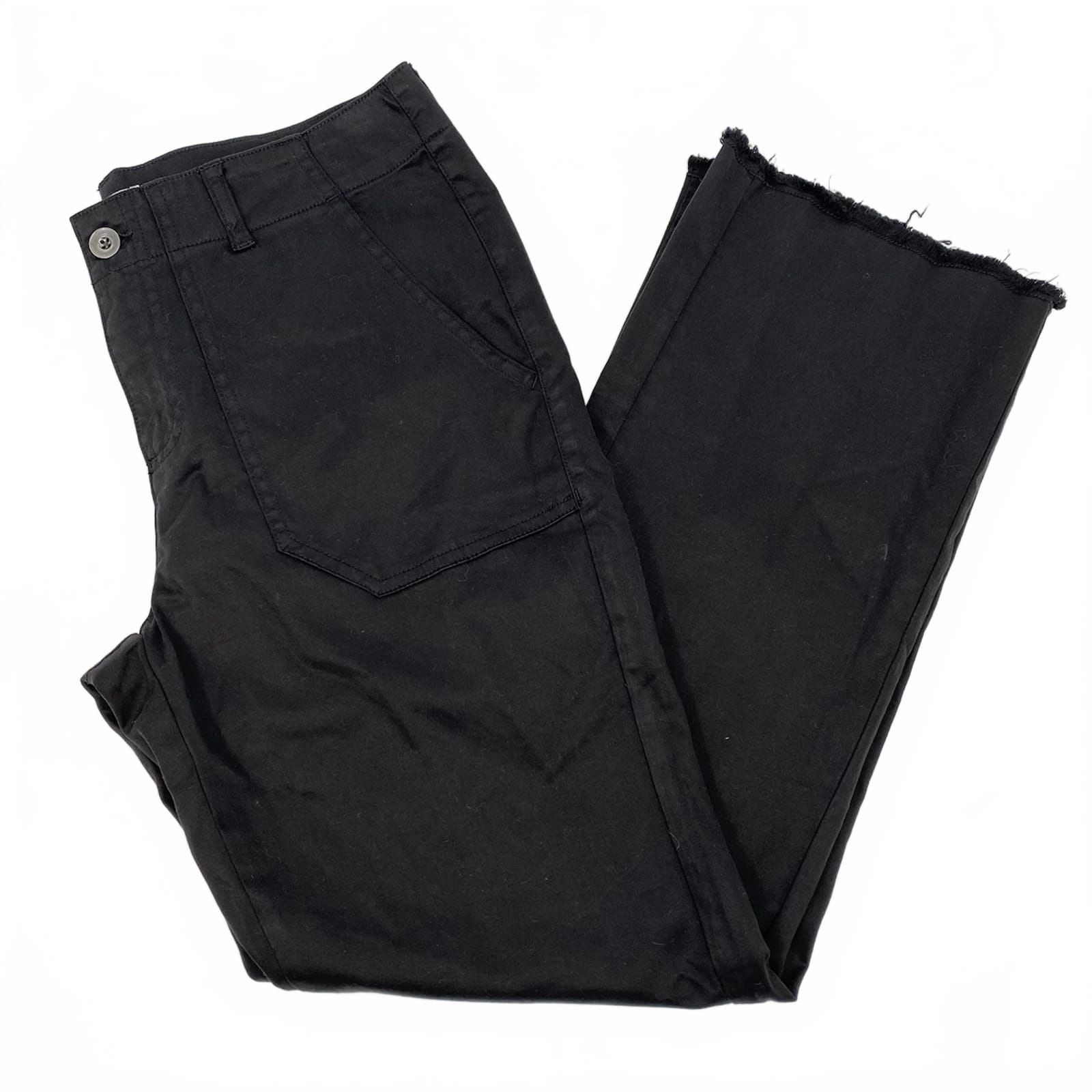 Dylan Black Twill Payton Straight Pants